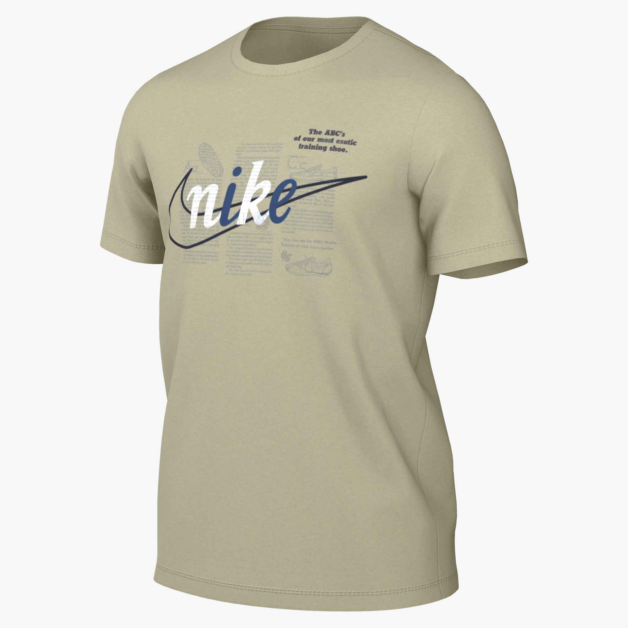 NIKE U NSW TEE STD CELEBRATE BRND LT KHAKI – Bild 3