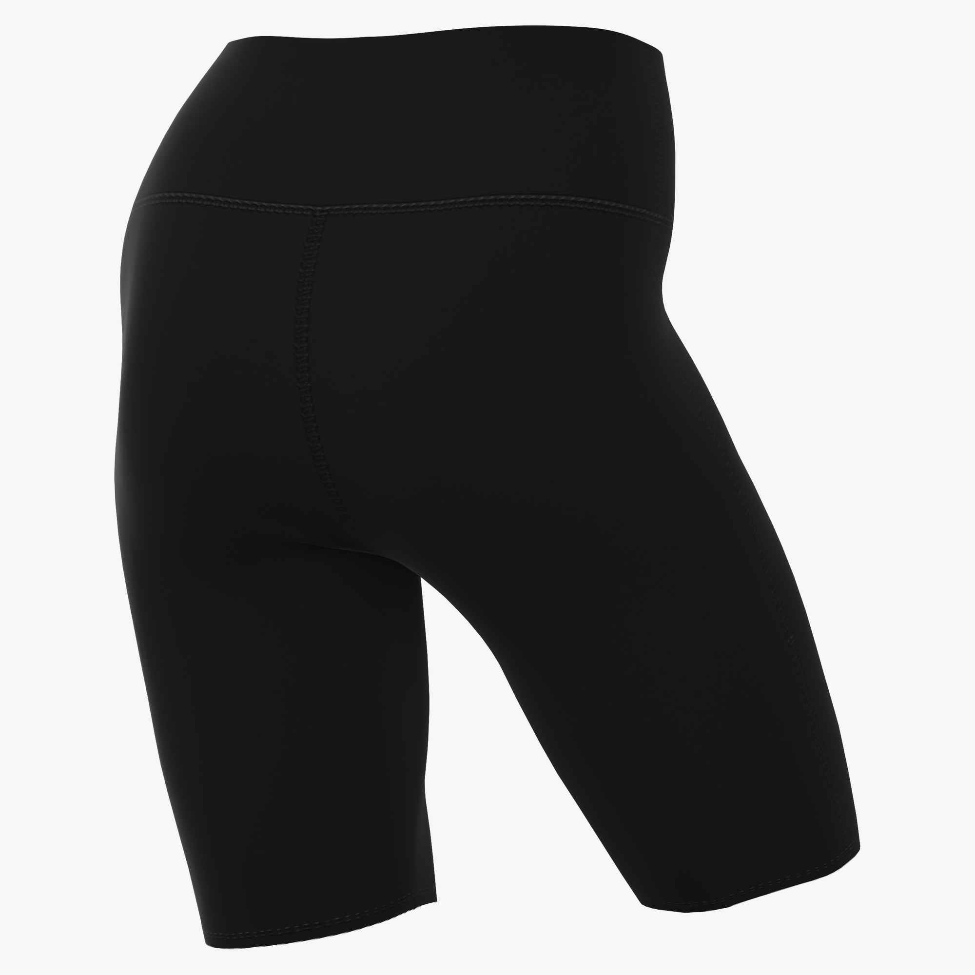 NIKE W NK DF ONE HR 8 SHRT USEAM BLACK/WHITE – Bild 5