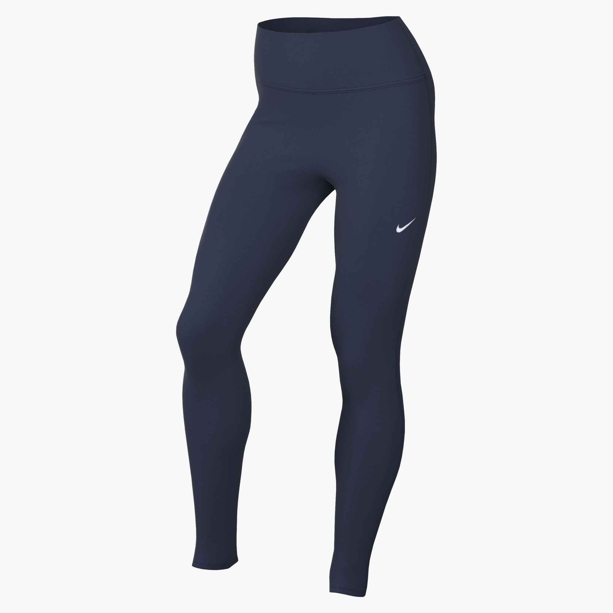 NIKE W NK DF ONE HR TIGHT USEAM MIDNIGHT NAVY/WHITE – Bild 3