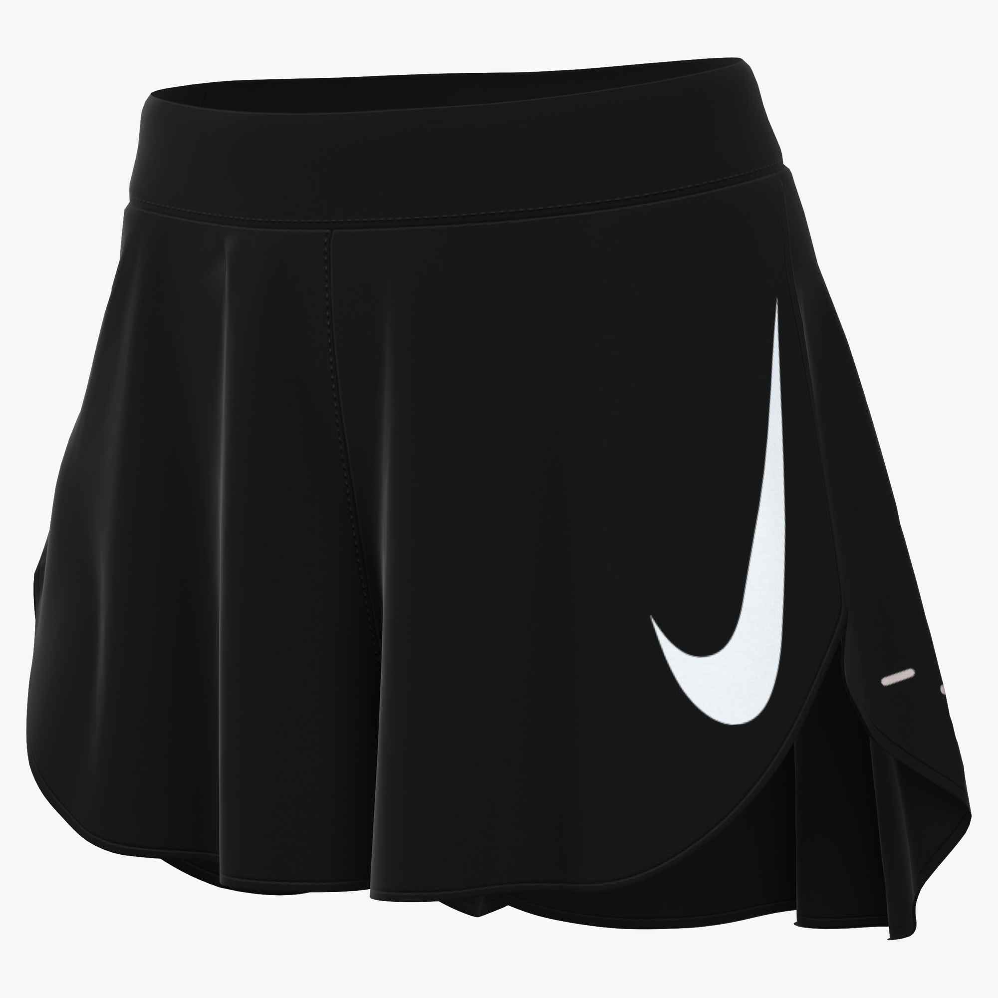 NIKE W NK TEMPO FLW SWSH MR DF SHRT BLACK/REFLECTIVE SILV/WHITE – Bild 4