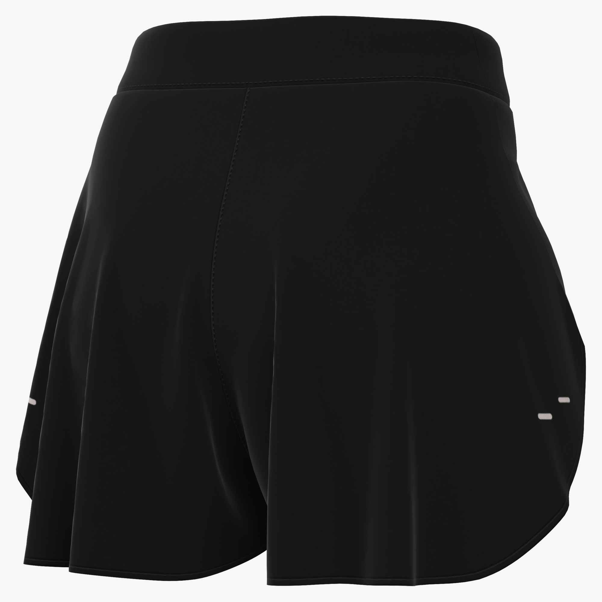 NIKE W NK TEMPO FLW SWSH MR DF SHRT BLACK/REFLECTIVE SILV/WHITE – Bild 5