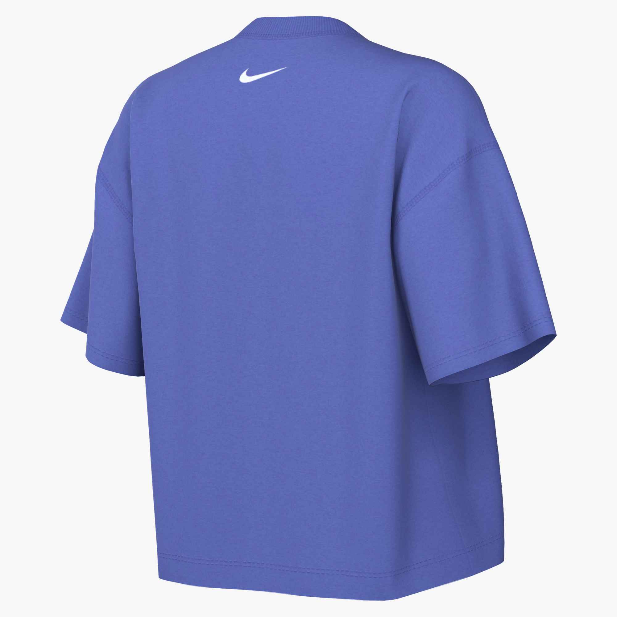 NIKE W NP DF 365 SS LOOSE TOP SAPPHIRE/WHITE – Bild 4