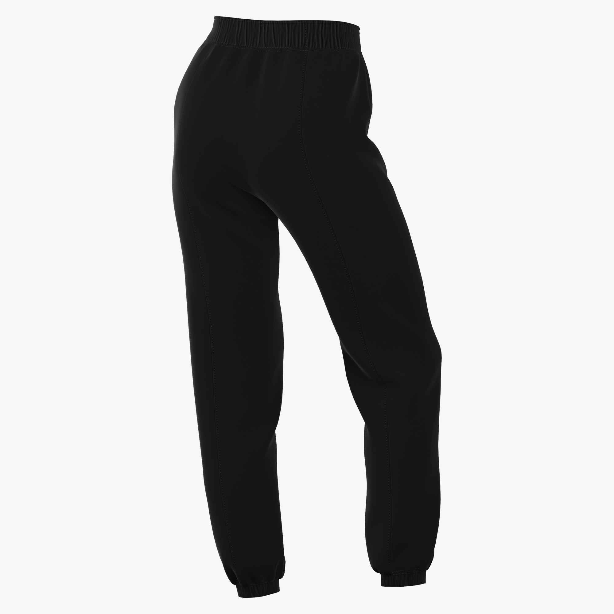 NIKE W NSW CHLL FT JGGR PANT BLACK/BLACK/SAIL – Bild 4