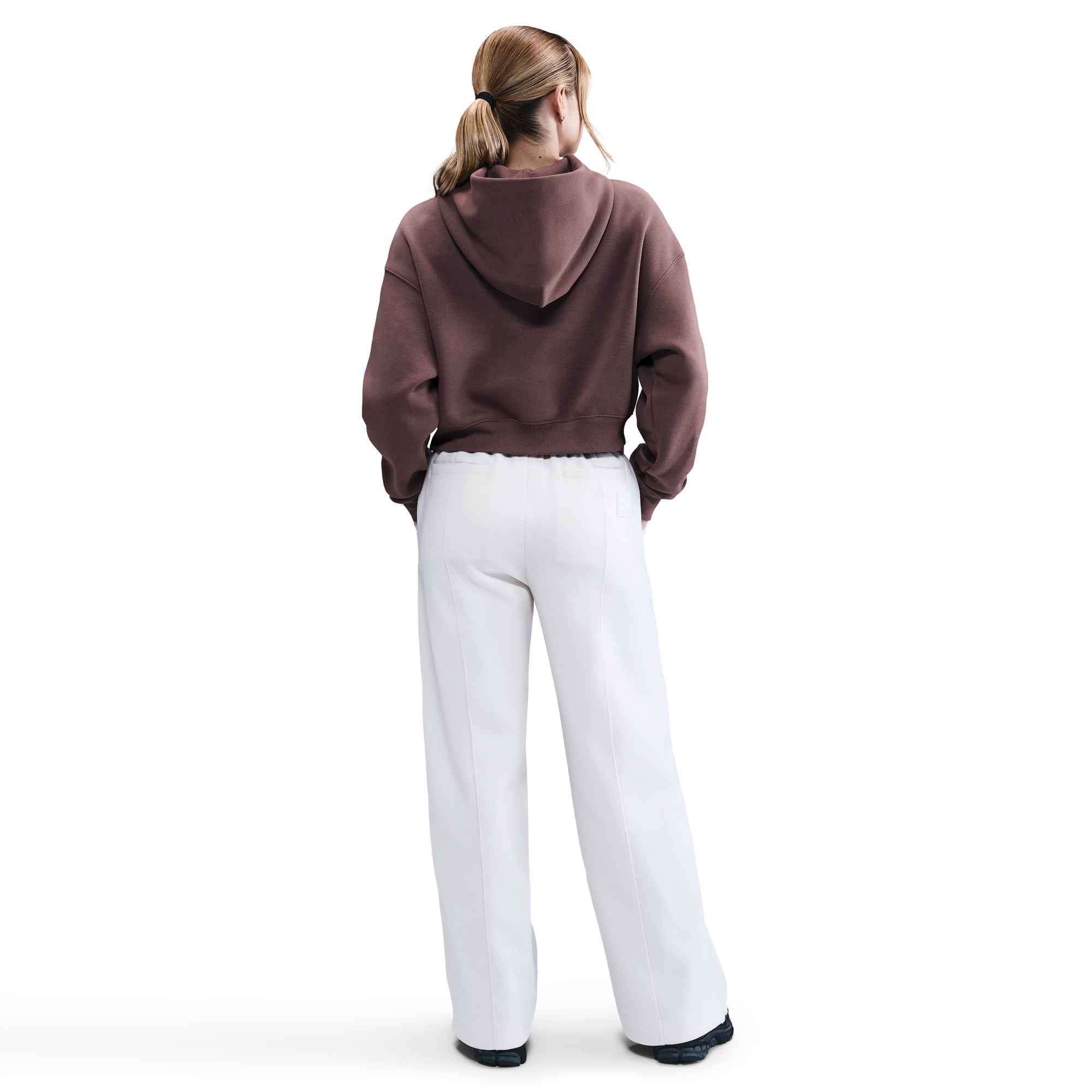 NIKE W NSW PHNX FLC OS CRP HNLY HDY TATTOO/SAIL – Bild 2