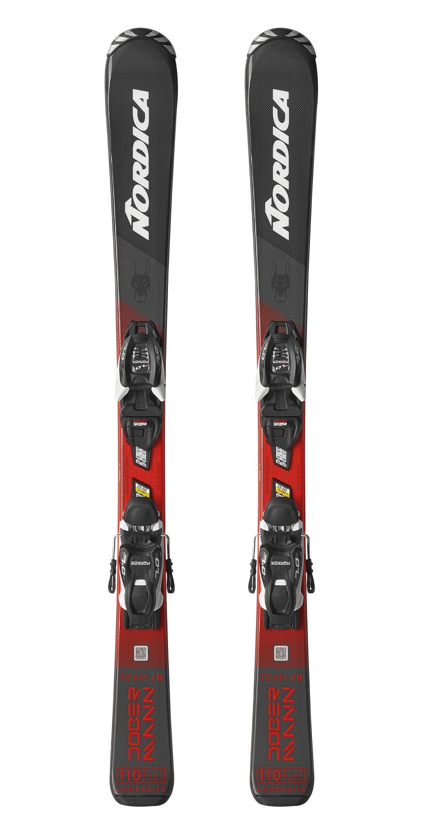 NORDICA TEAM J R(110-150)+J7.0 FDT BLACK/RED