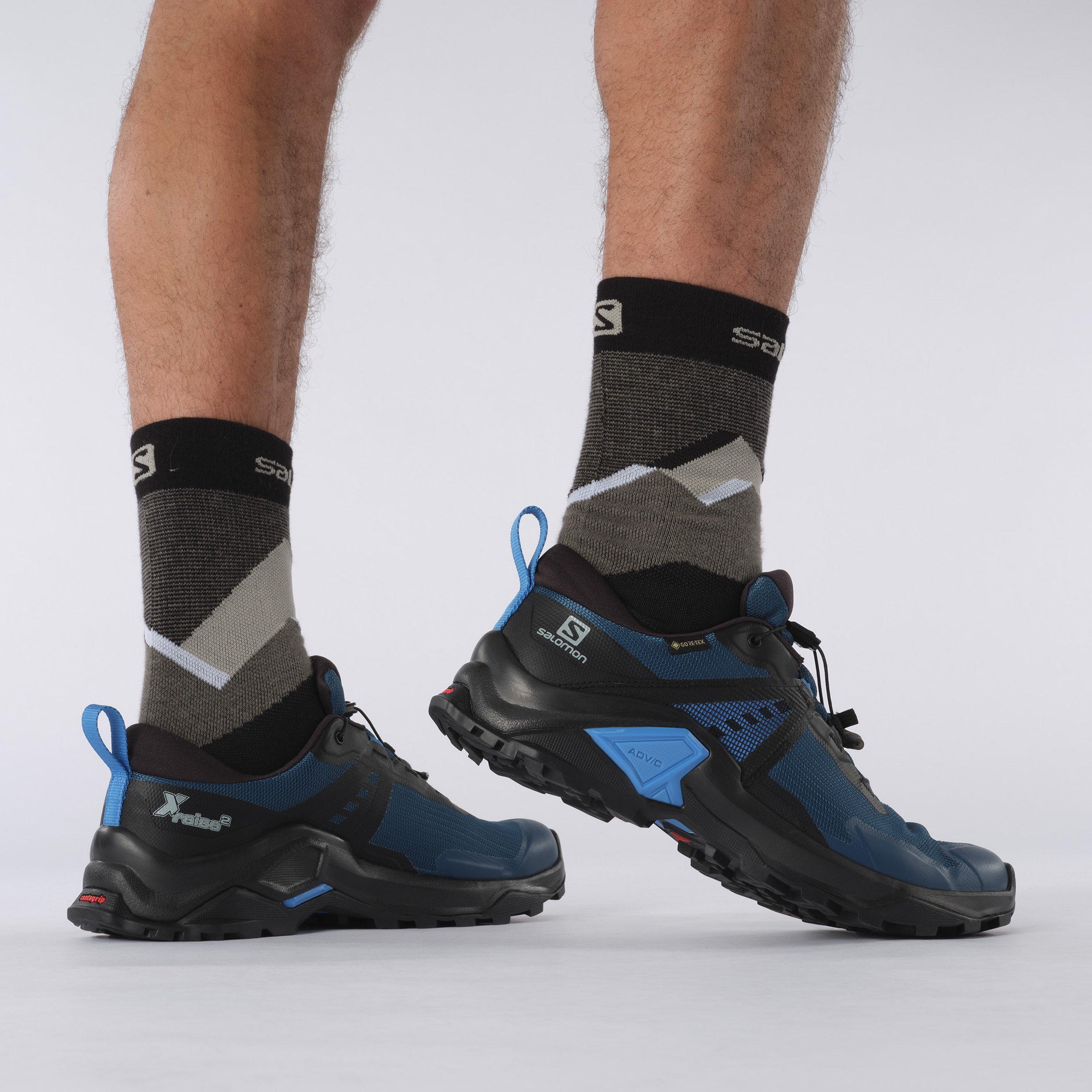 SALOMON SHOES X RAISE 2 GTX Legion/Mgnt/Bli LEGION BLUE/MAGNET/BLITHE – Bild 2