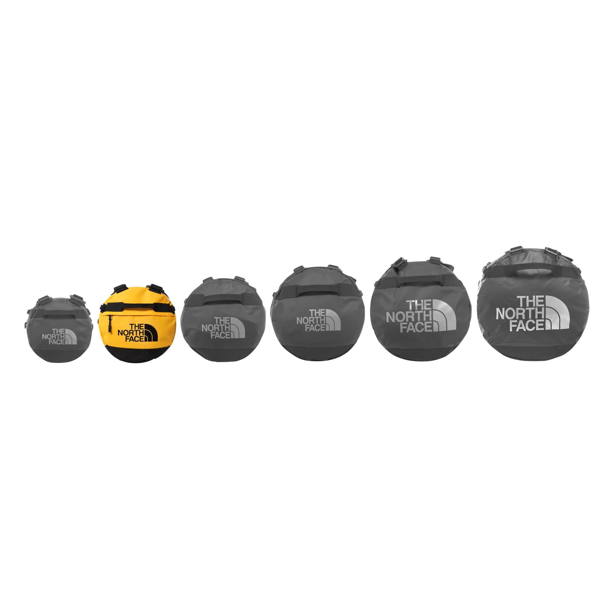 THE NORTH FACE BASE CAMP DUFFEL - S SUMMIT GOLD-TNF BLACK – Bild 4