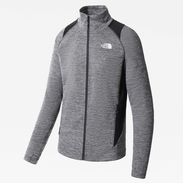 THE NORTH FACE M AO MIDLAYER FZ -EU ASPHALT GREY LIGHT HEATHER