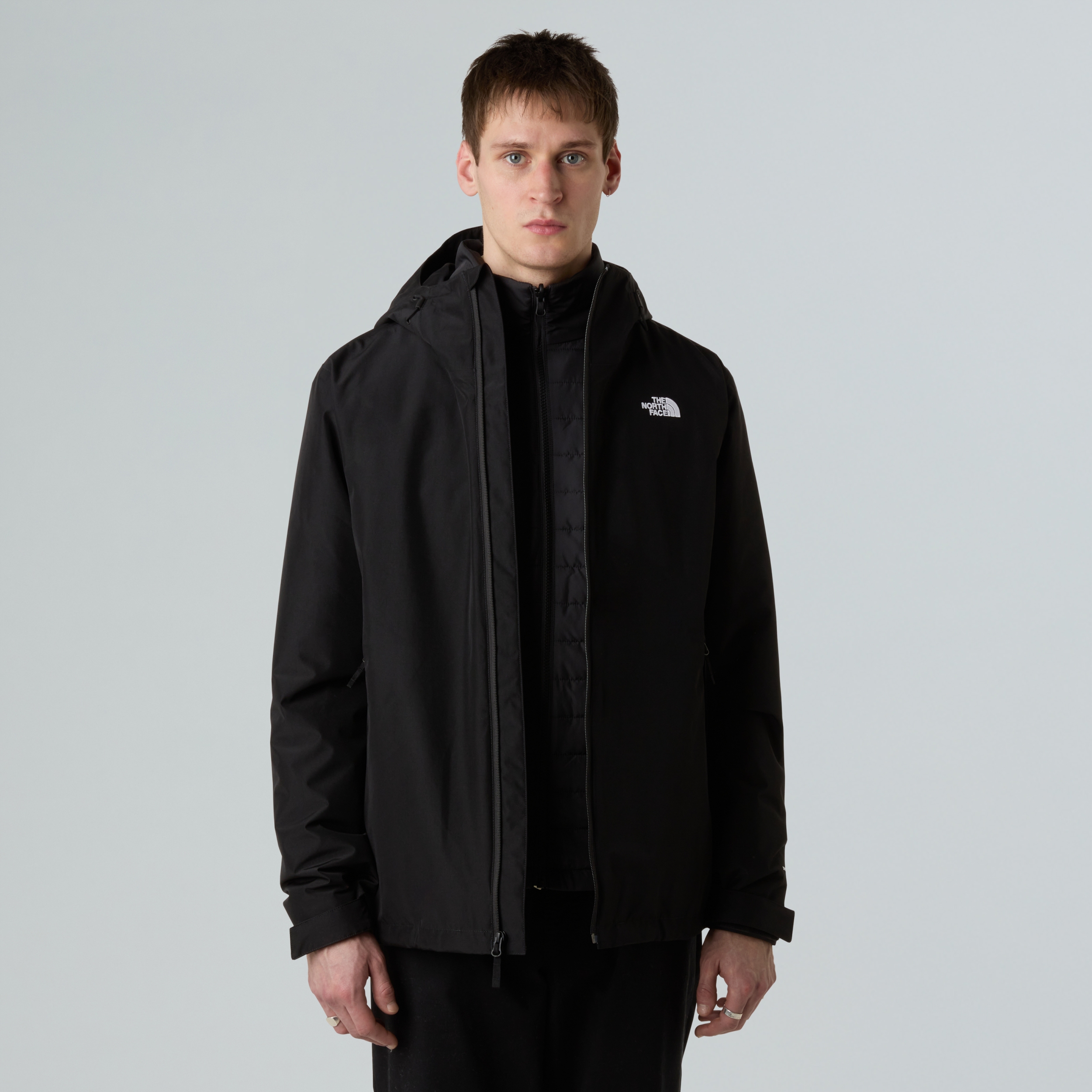 THE NORTH FACE M CARTO MONO TRICLIMATE HOODED JACKET TNF BLACK – Bild 8