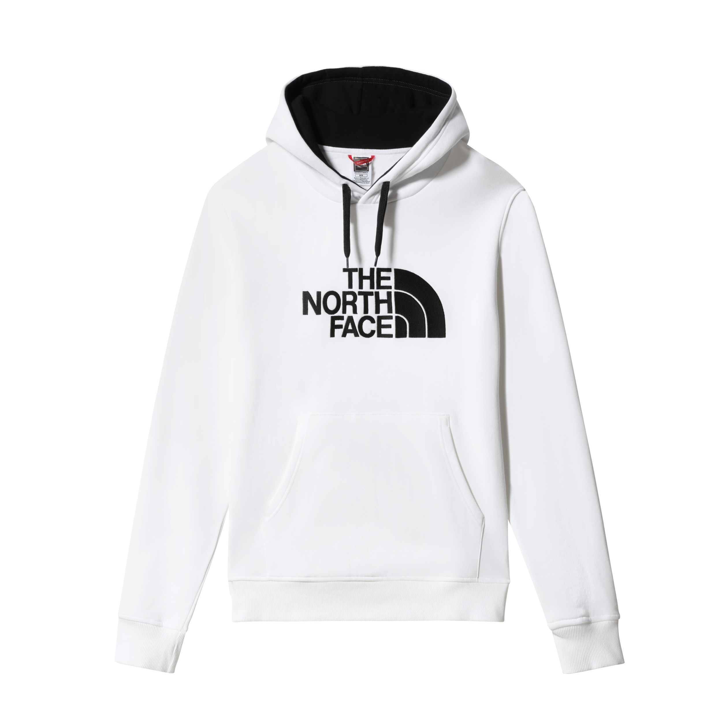 THE NORTH FACE M DREW PEAK PULLOVER HOODIE - EU TNF WHITE/TNF BLACK