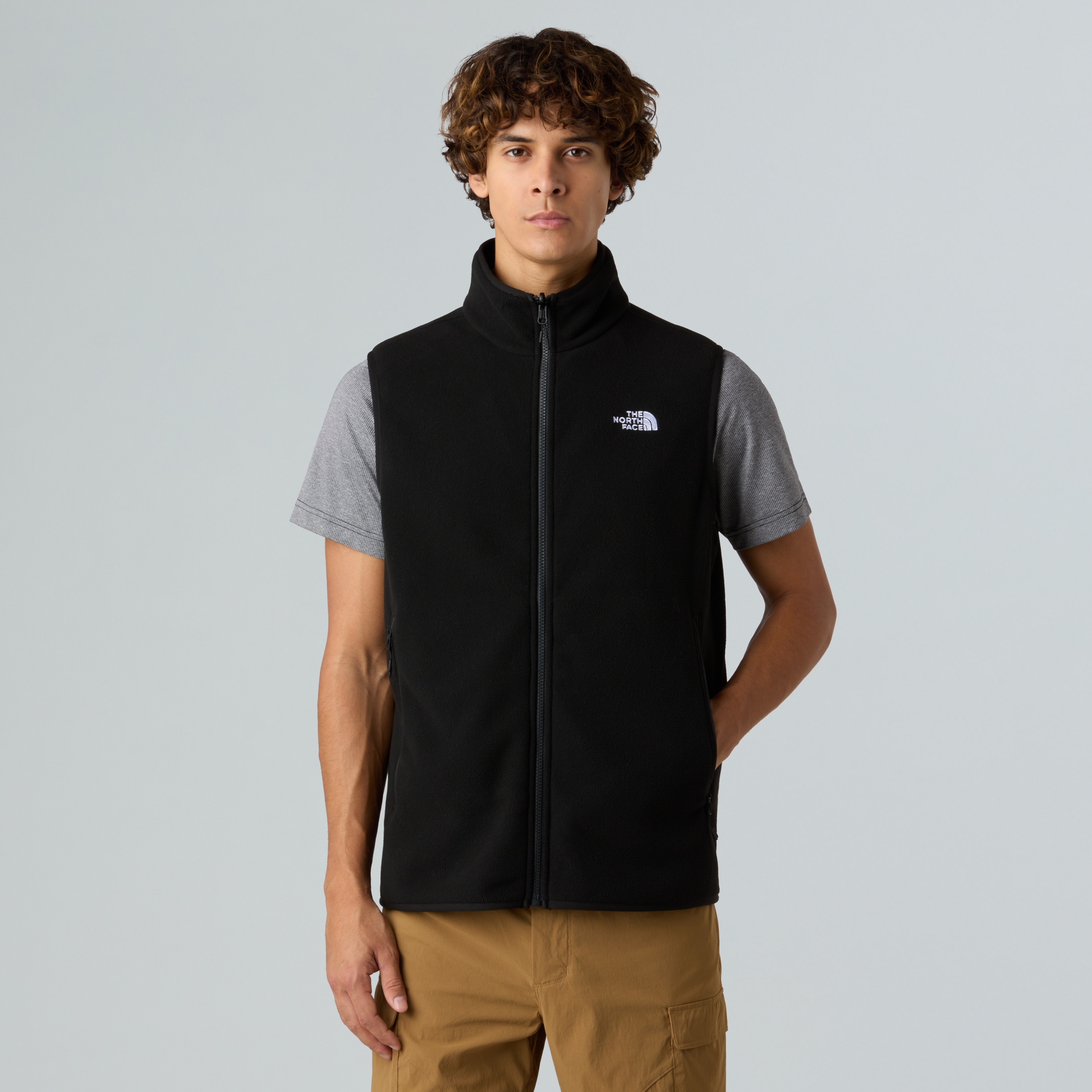 THE NORTH FACE M GLACIER FLEECE VEST TNF BLACK