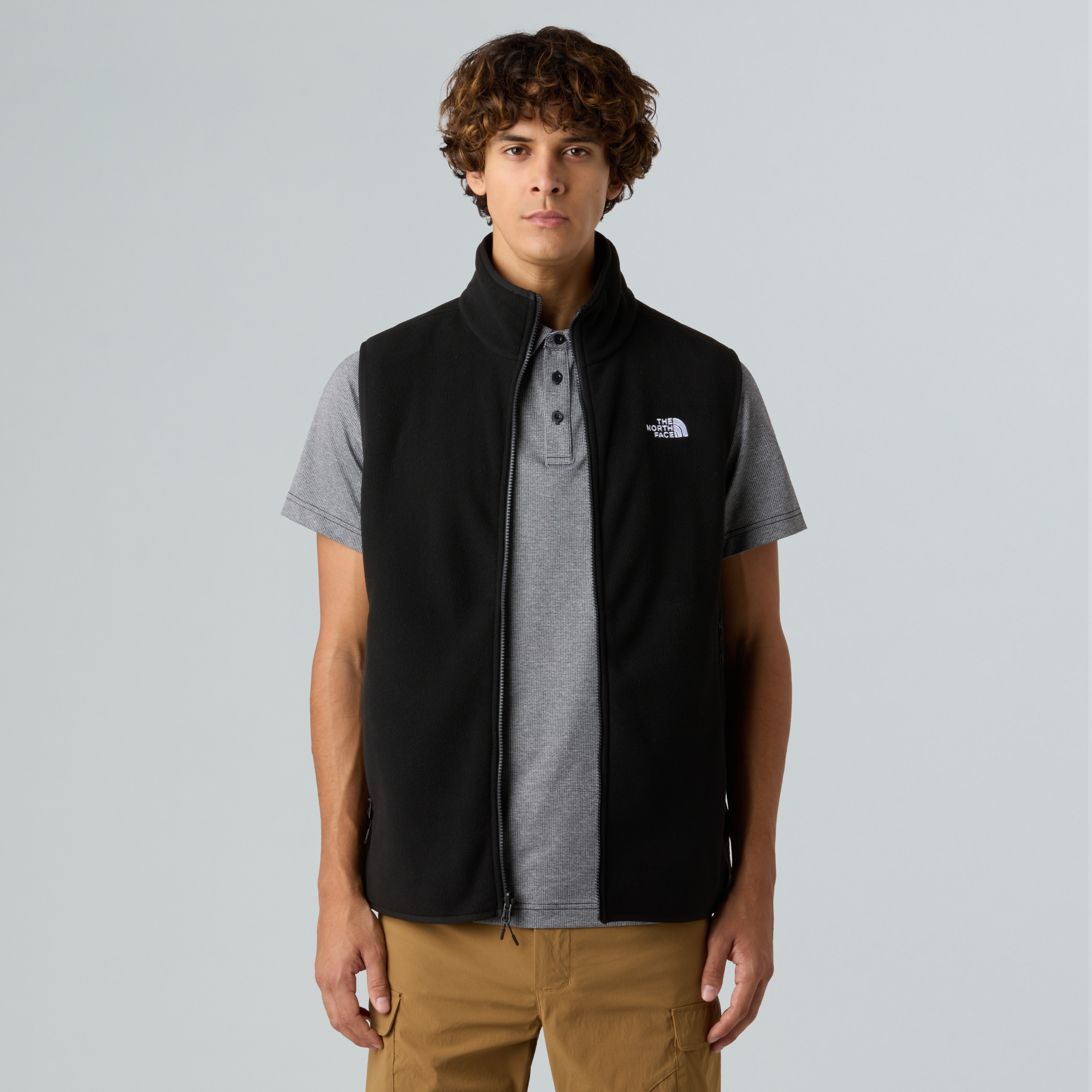 THE NORTH FACE M GLACIER FLEECE VEST TNF BLACK – Bild 4