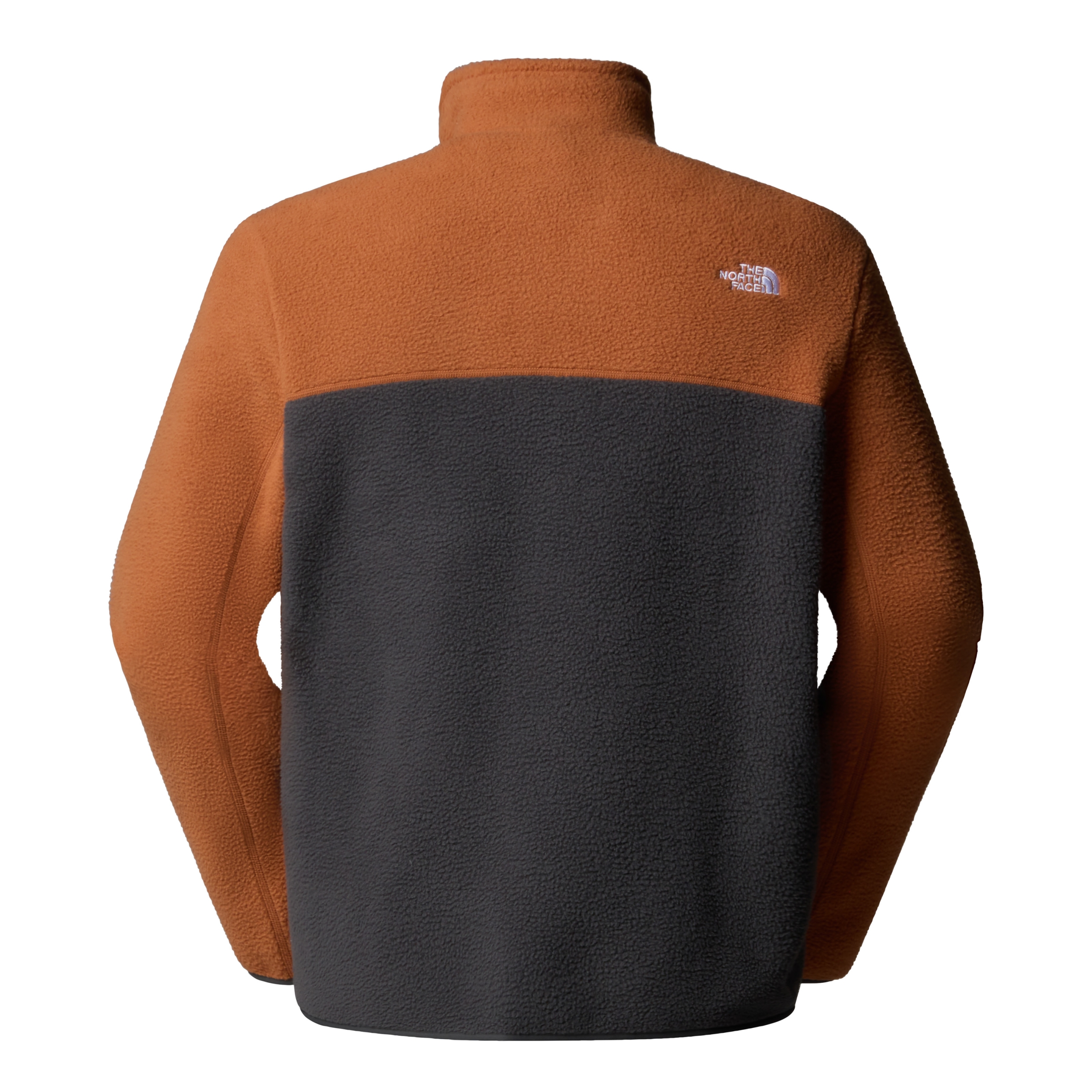 THE NORTH FACE M YUMIORI 1/4 ZIP ASPHALT GREY/BURNT UMBE – Bild 2