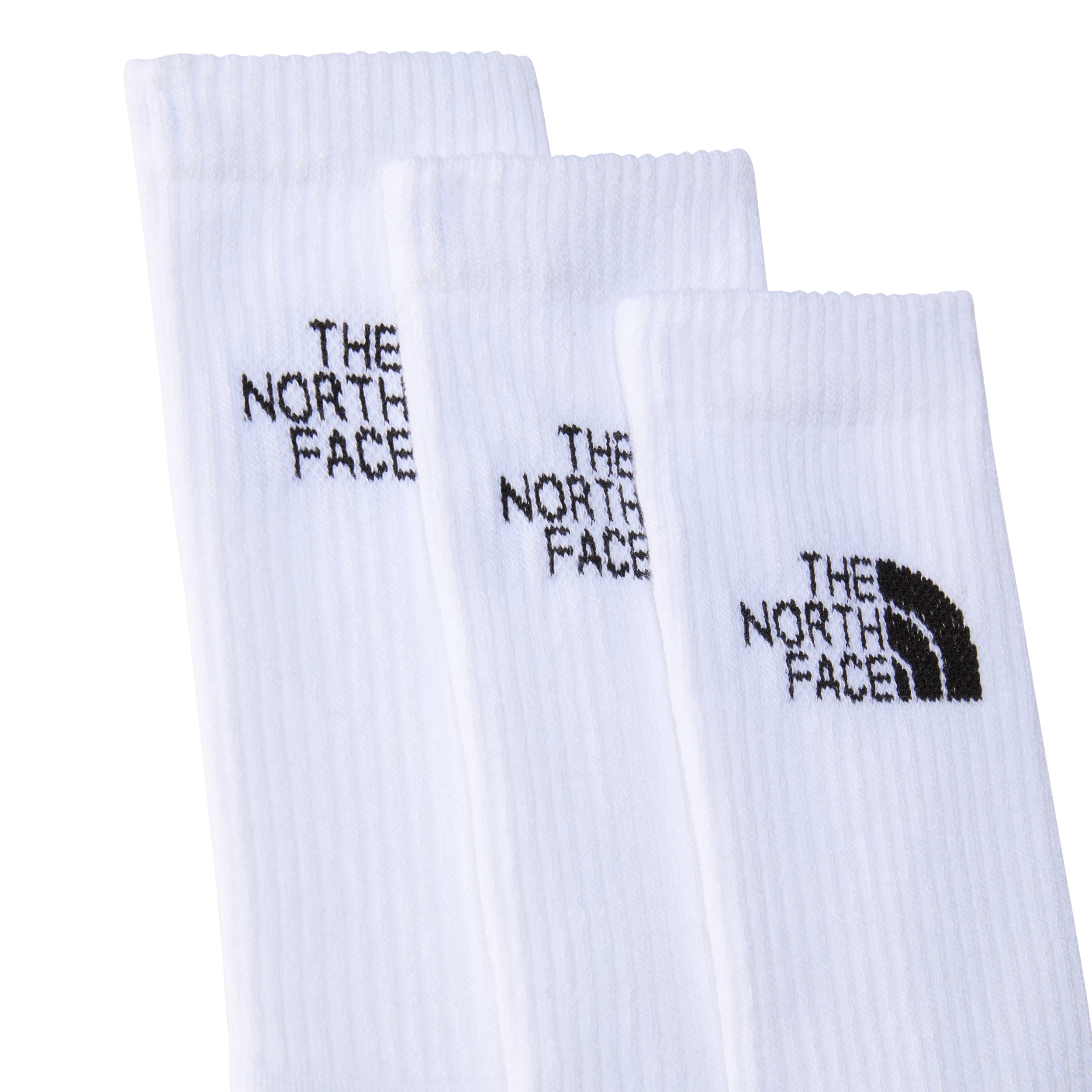 THE NORTH FACE MULTI SPORT CUSH CREW SOCK 3P TNF WHITE – Bild 2