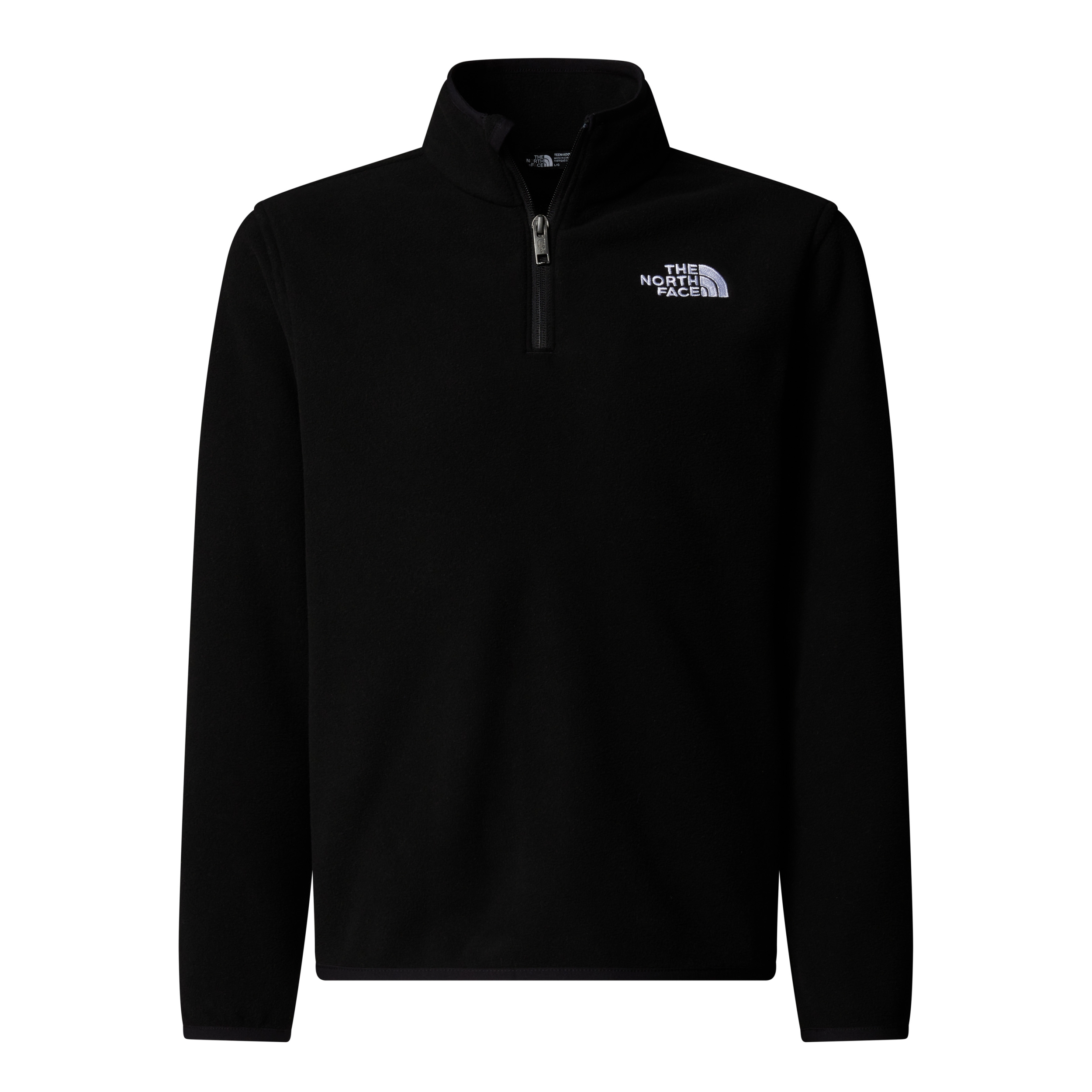 THE NORTH FACE TEEN GLACIER 1/4 ZIP PULLOVER TNF BLACK