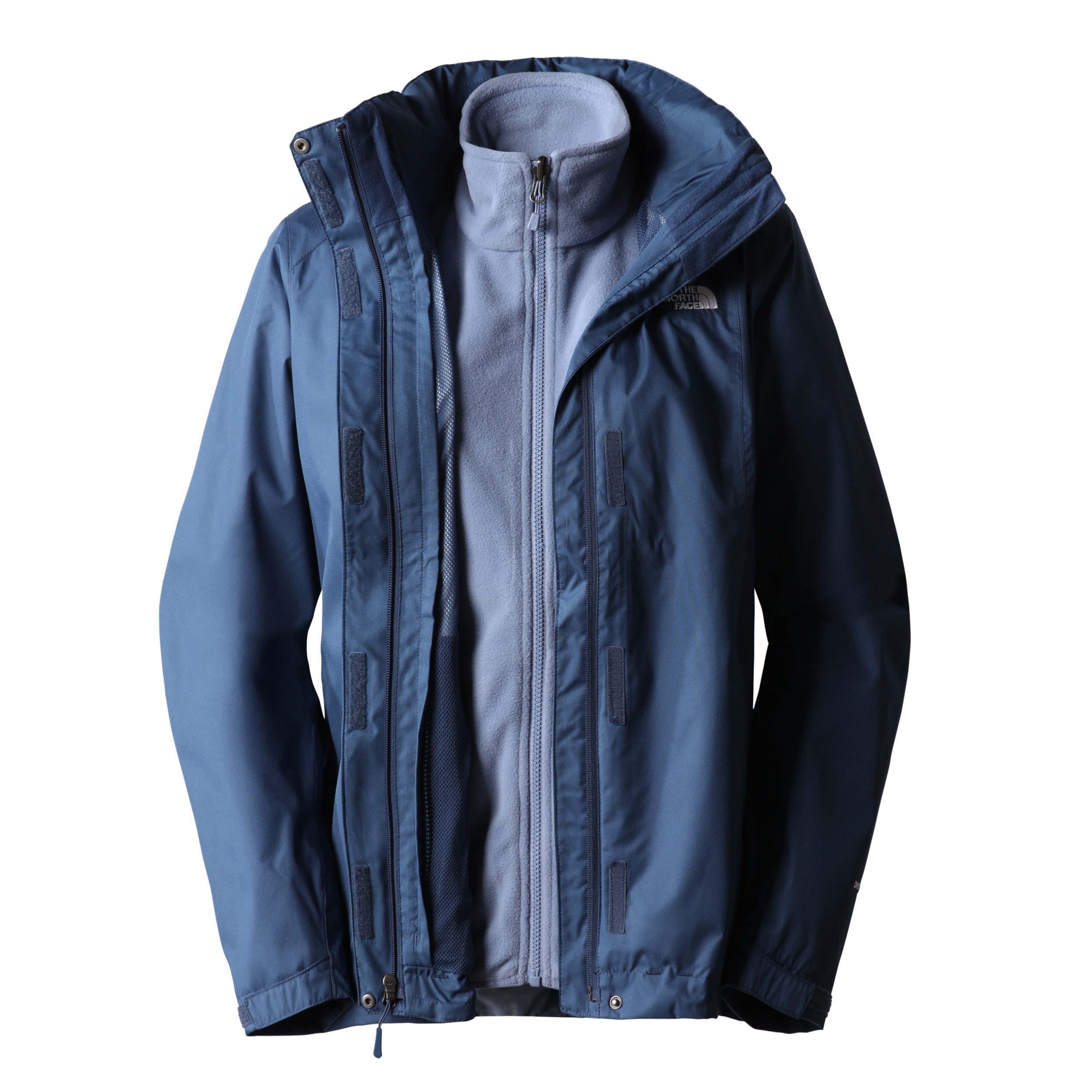 THE NORTH FACE W EVOLVE II TRICLIMATE JACKET SHADY BLUE-FOLK BLUE – Bild 2