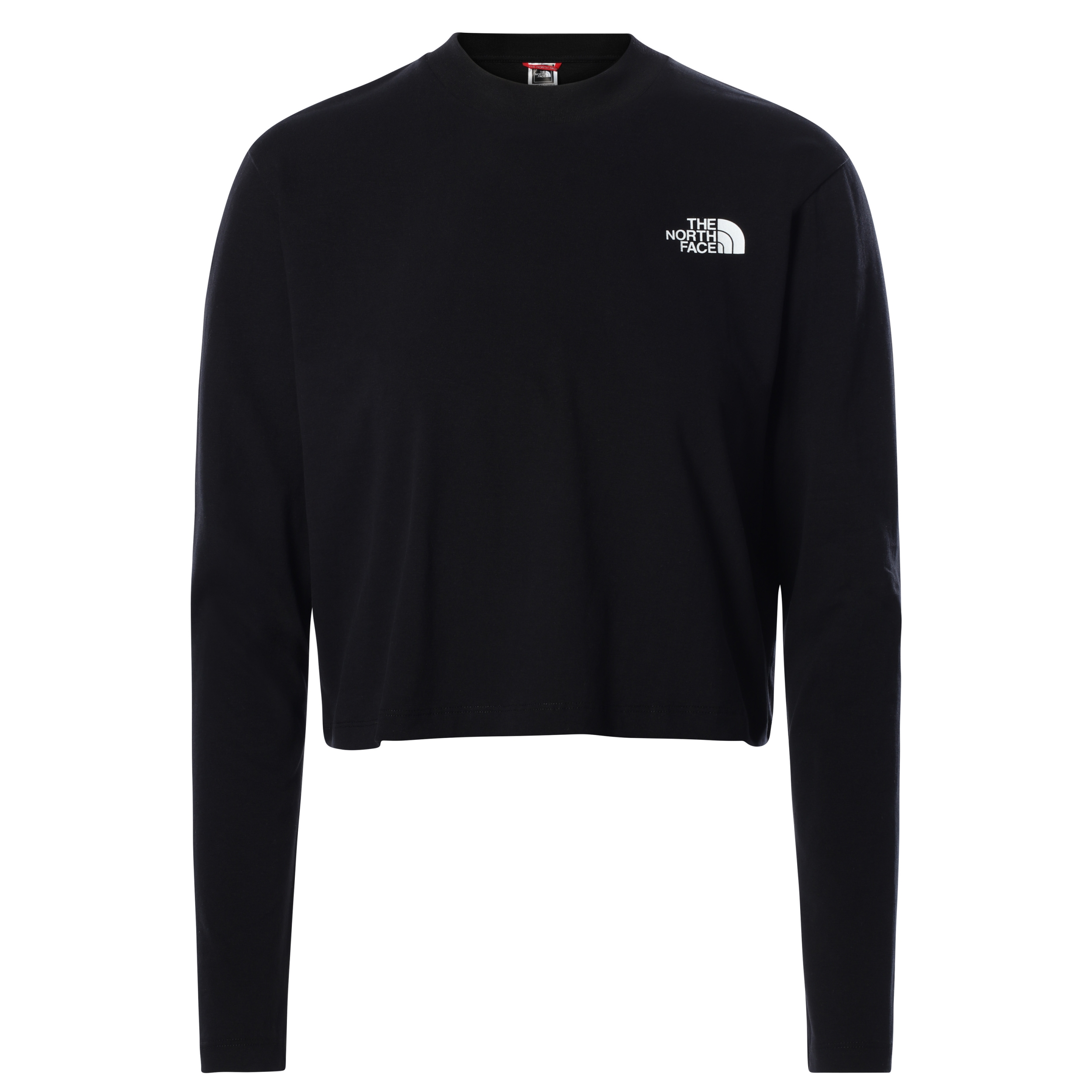 THE NORTH FACE W LS CROP TEE - EU