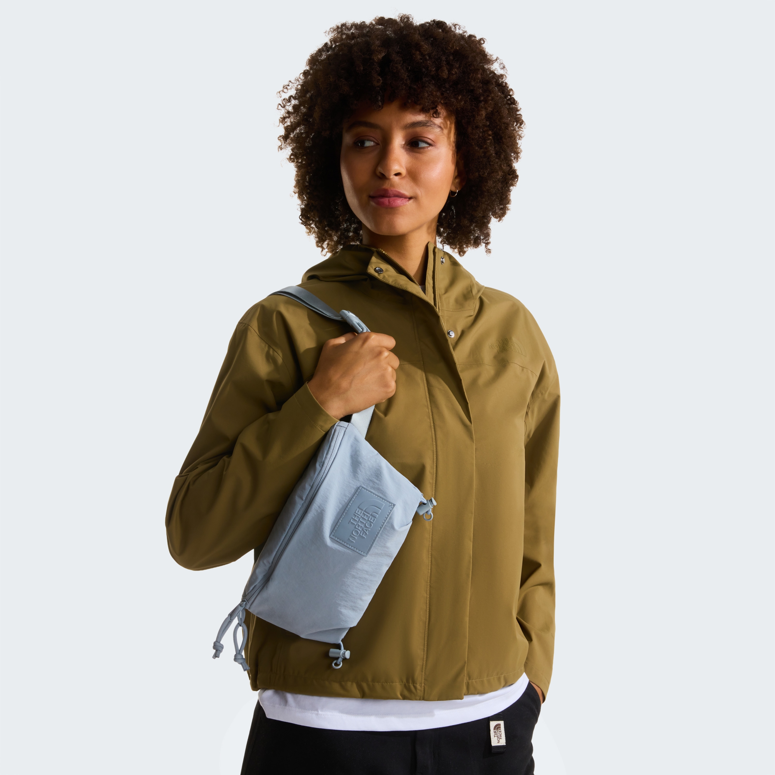 THE NORTH FACE W NEVER STOP LUMBAR FROST GREY – Bild 2