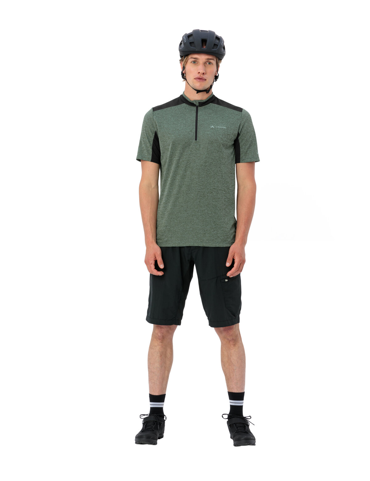 VAUDE Me Tamaro HZ Shirt IV BLACK/AGAVE – Bild 7