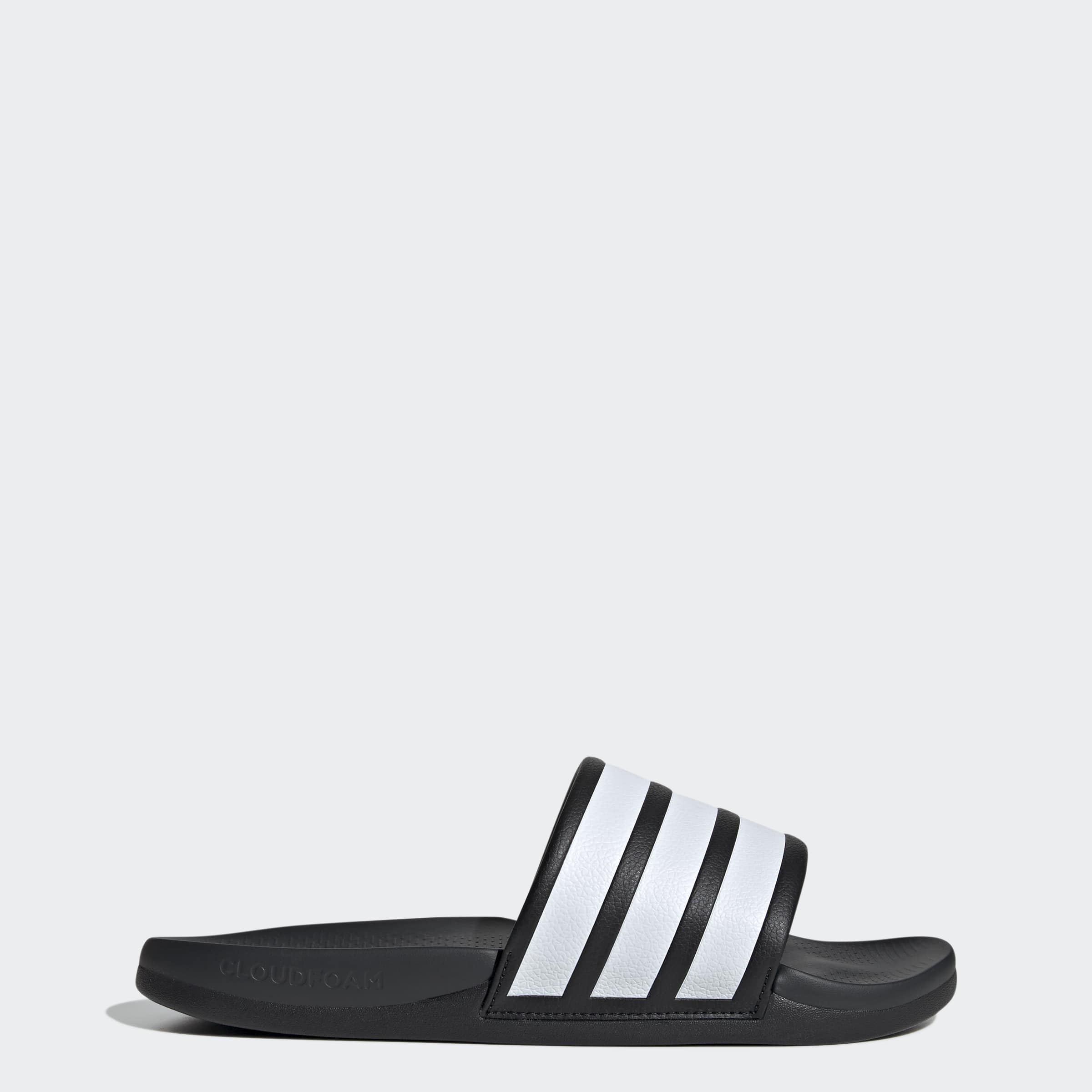 ADIDAS ADILETTE COMFORT 2.0 CBLACK/FTWWHT/CARBON – Bild 2