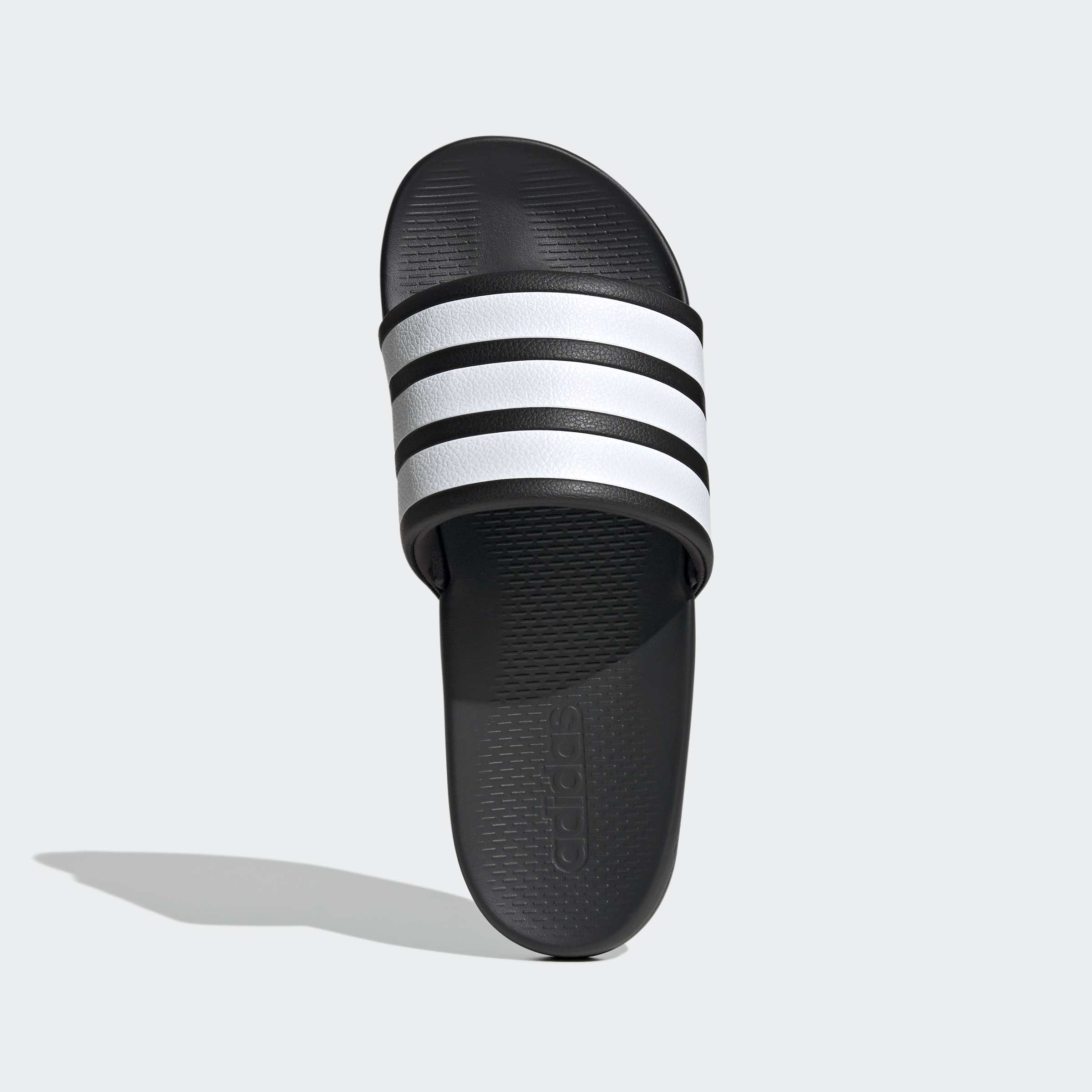 ADIDAS ADILETTE COMFORT 2.0 CBLACK/FTWWHT/CARBON – Bild 3