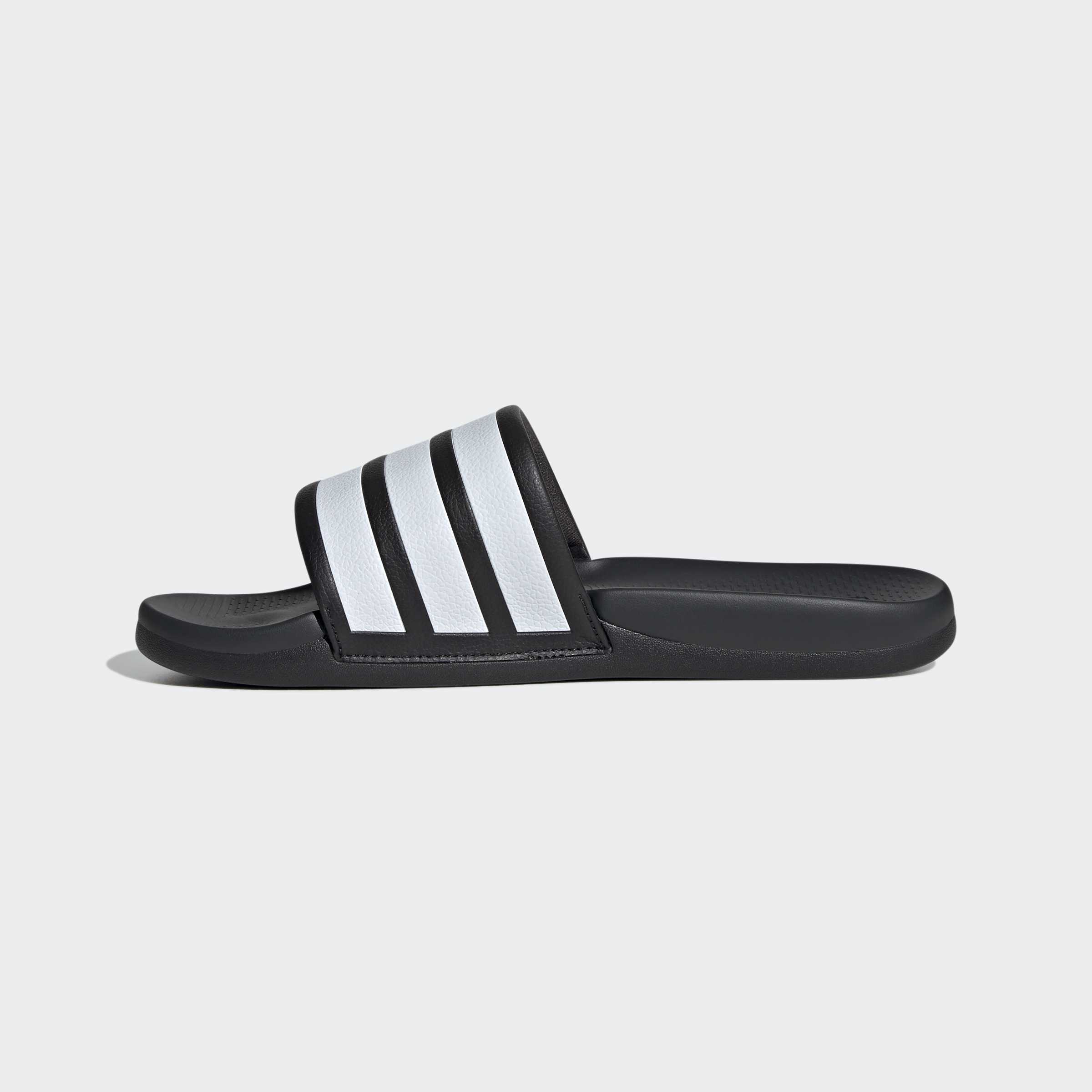 ADIDAS ADILETTE COMFORT 2.0 CBLACK/FTWWHT/CARBON – Bild 5