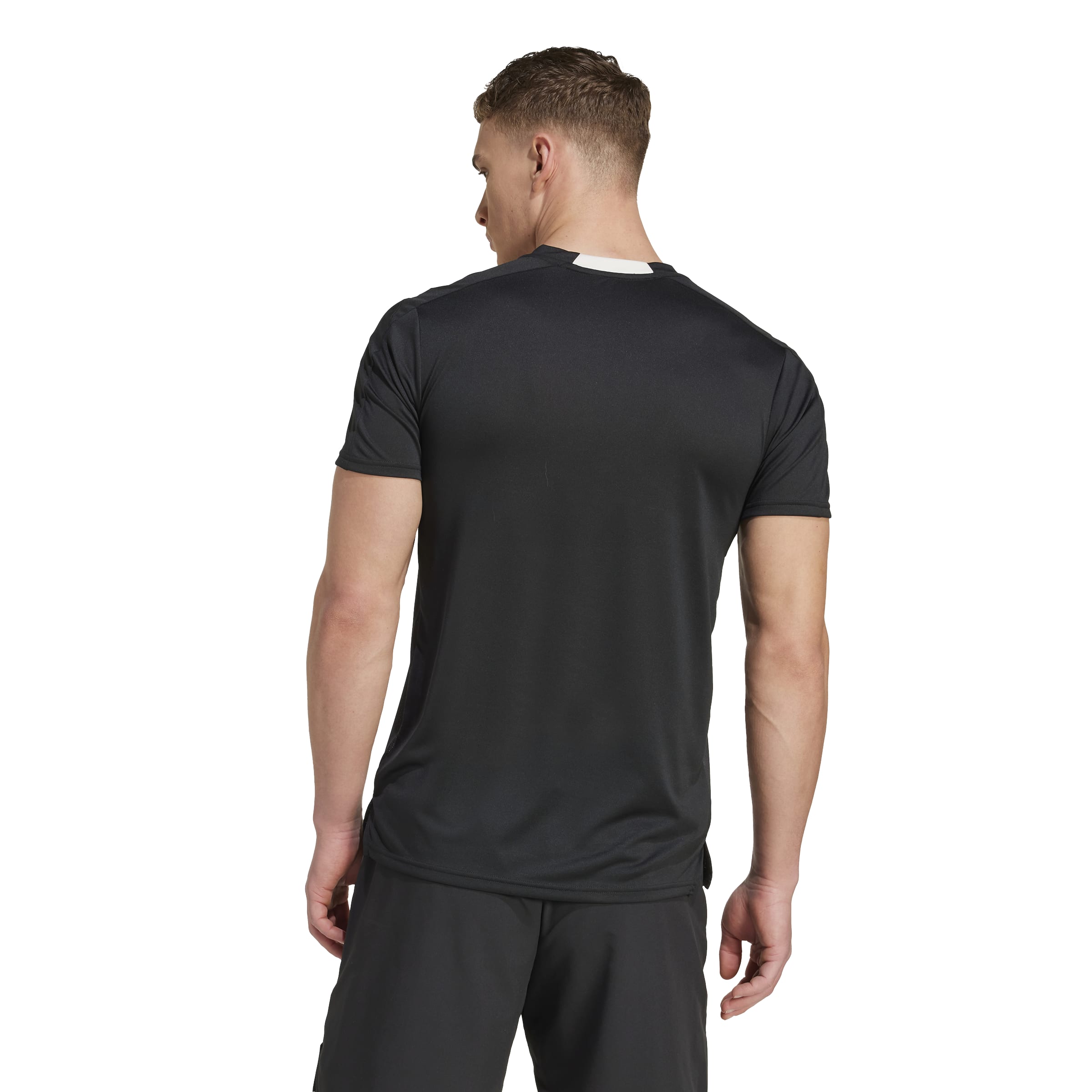 ADIDAS D4T HERITAGE TEE BLACK/CWHITE – Bild 3