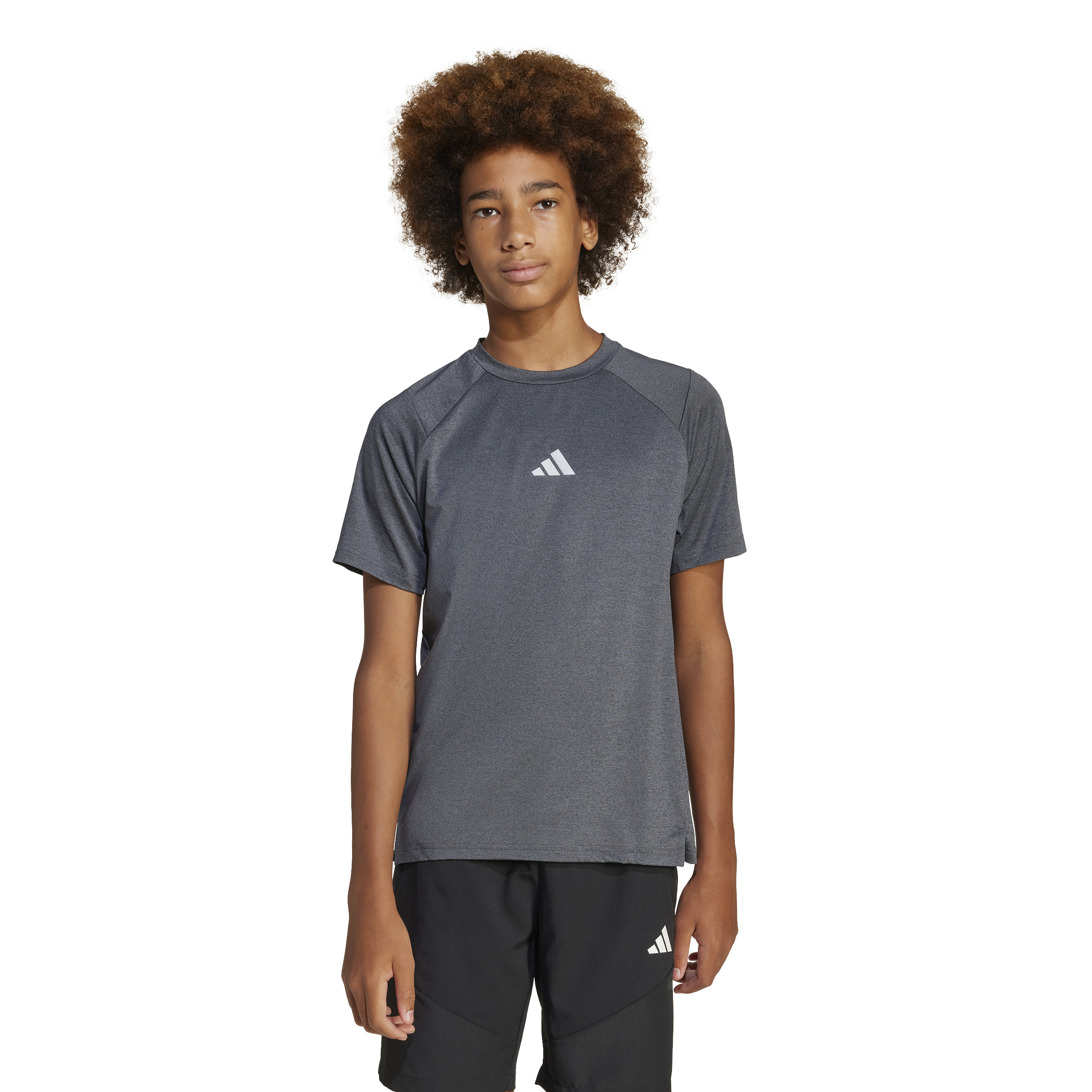 ADIDAS J GT PZ TEE BLACK/GRETHR/REFSIL – Bild 3