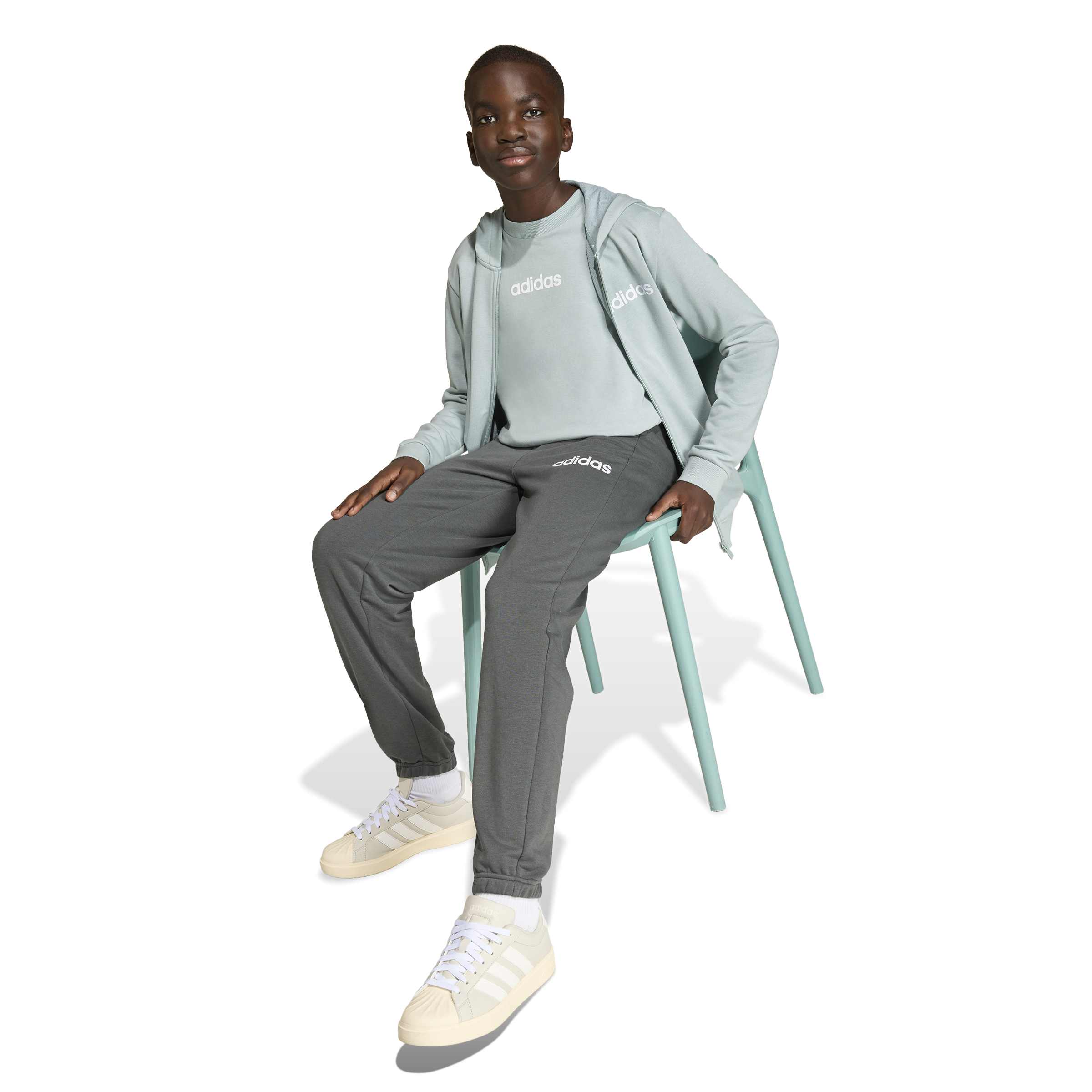 ADIDAS J LIN FT TS 220 WOSA/WHITE – Bild 6