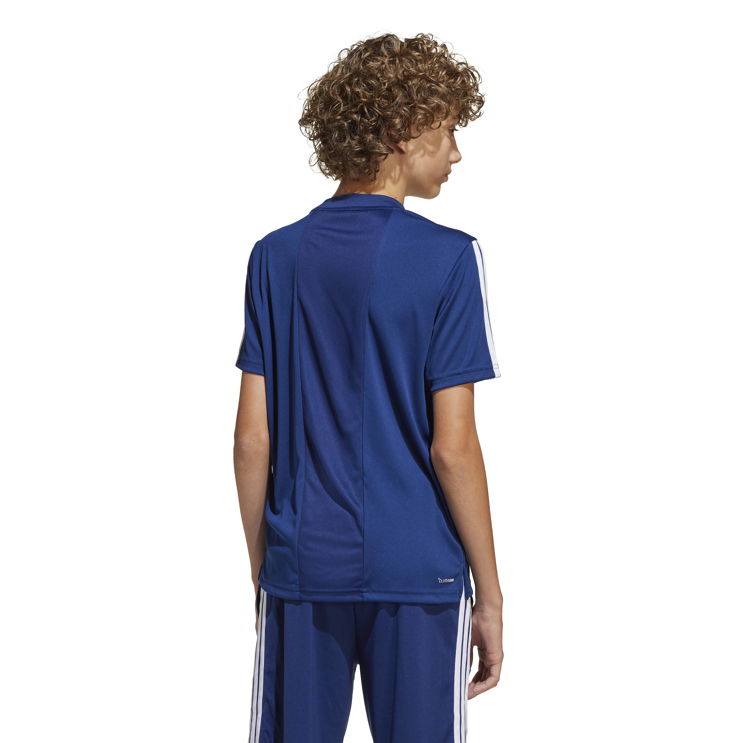 ADIDAS J TR-ES 3S TEE DKBLUE/WHITE – Bild 4