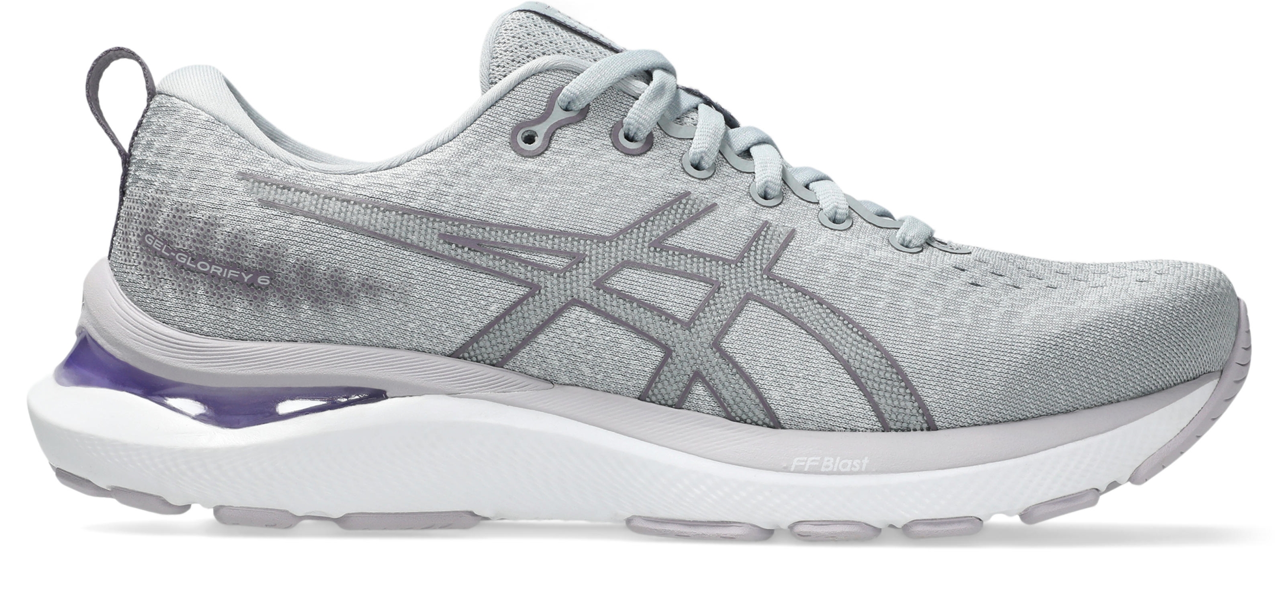 Asics GEL-GLORIFY 6 PIEDMONT GREY/LAVENDER GREY – Bild 8