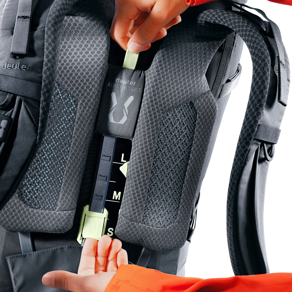 DEUTER Aircontact Core 60+10 BLACK – Bild 7