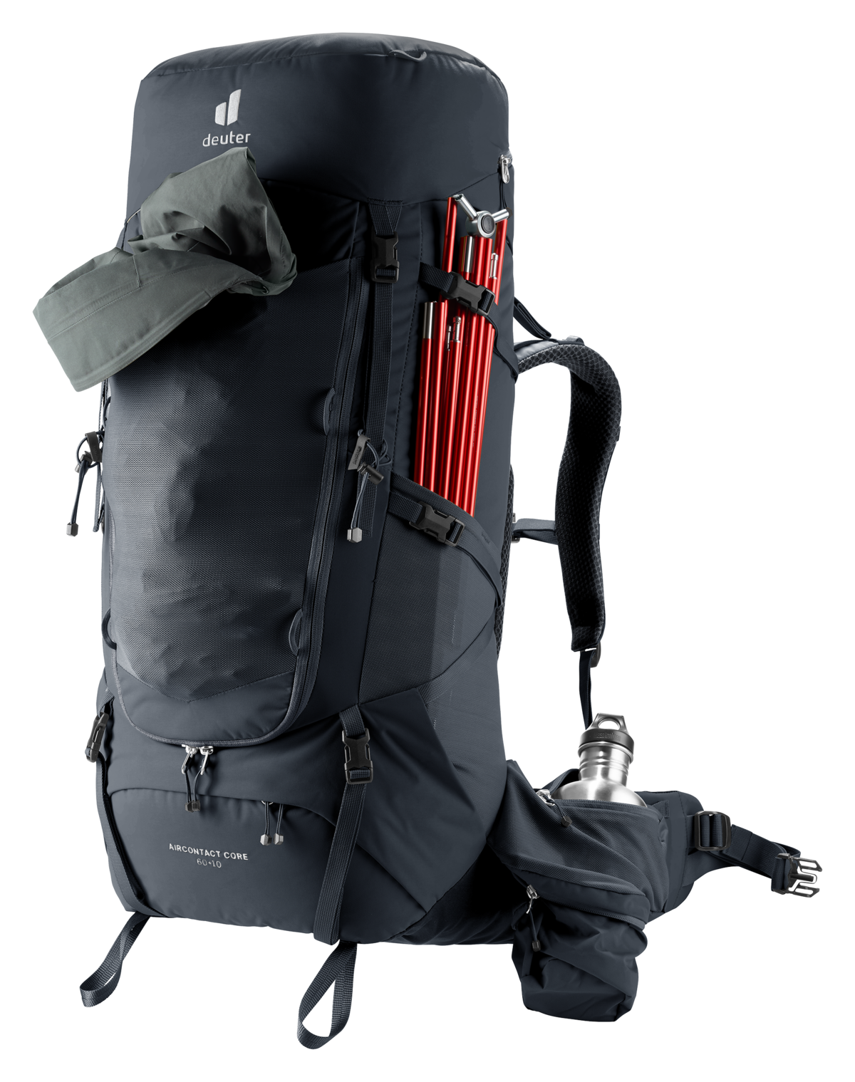DEUTER Aircontact Core 60+10 BLACK – Bild 8