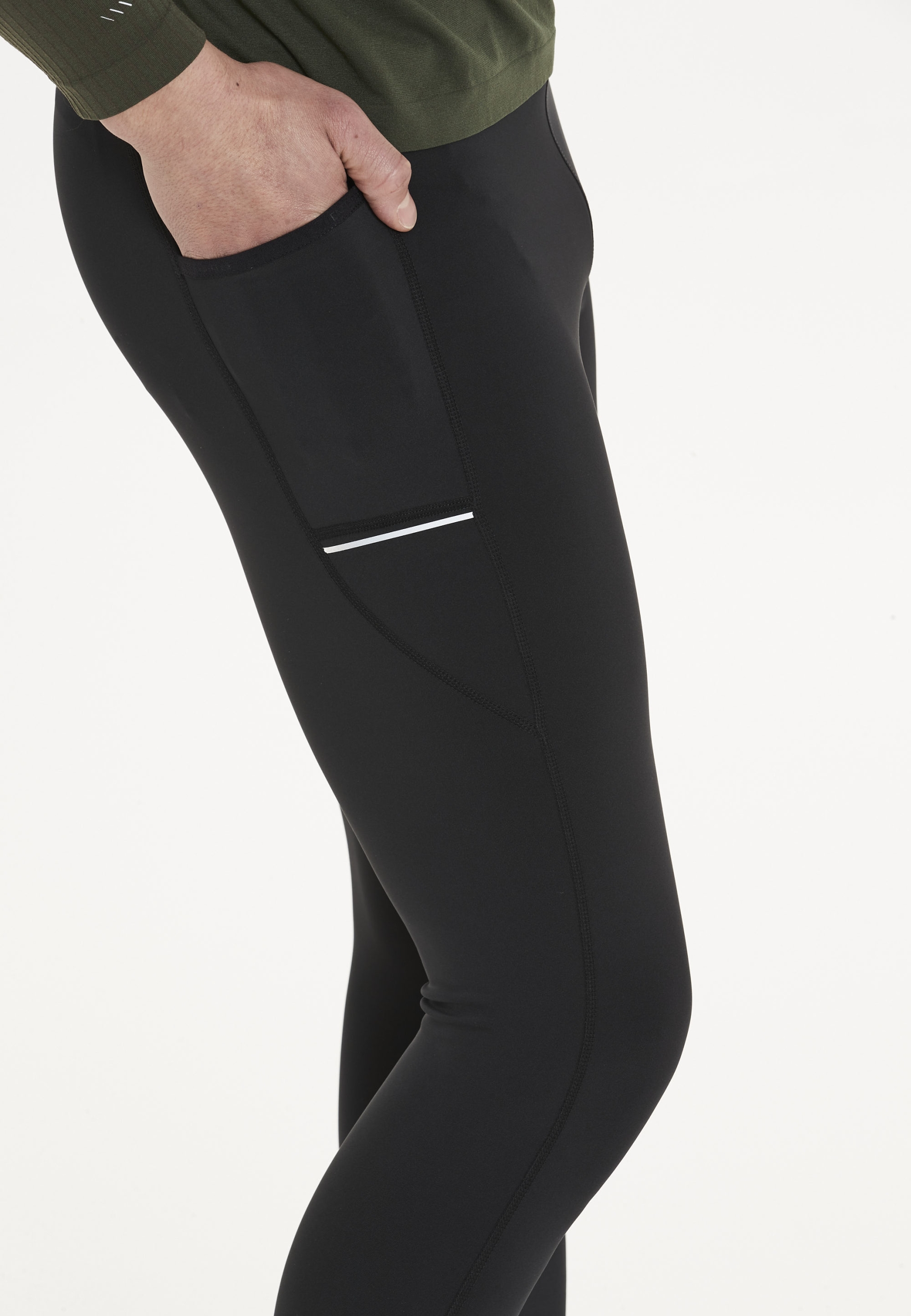 ENDURANCE Energy V2 M 3/4 Tights BLACK – Bild 5