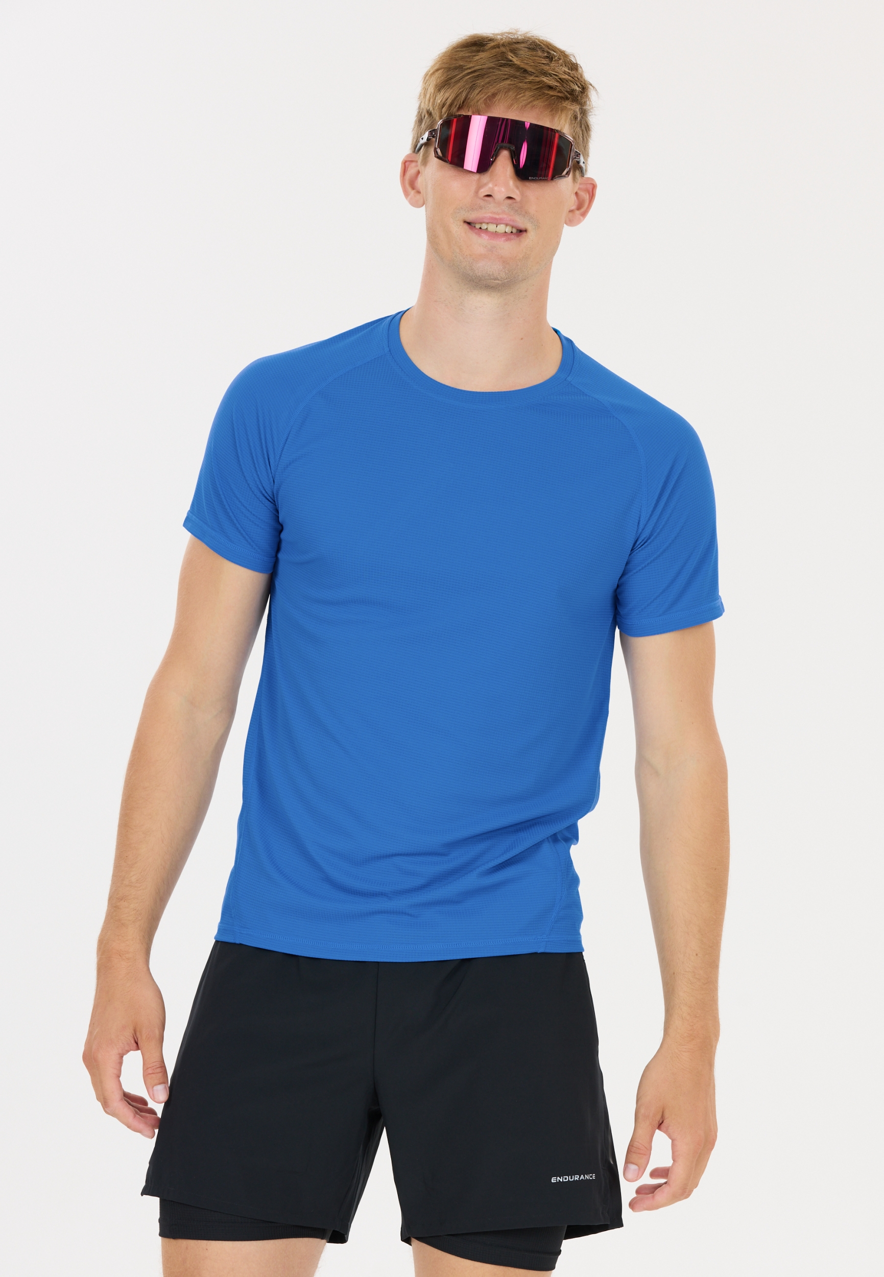 ENDURANCE Geaymay M S/S Tee VICTORIA BLUE – Bild 9