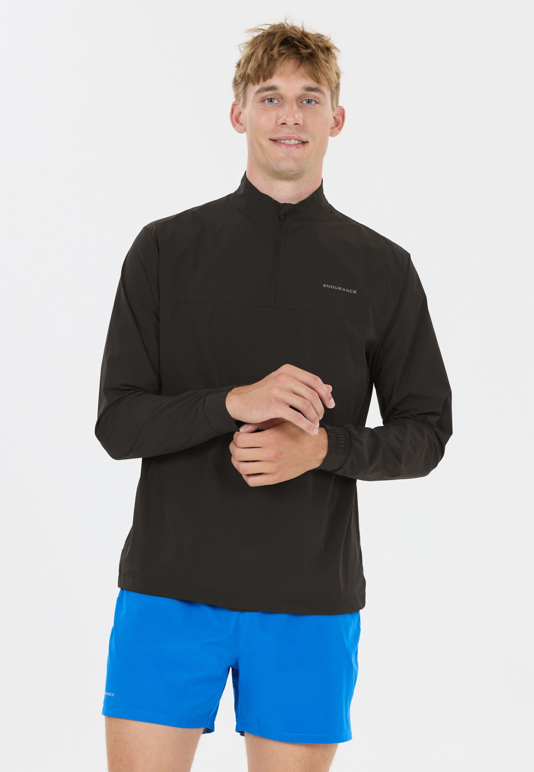 ENDURANCE Typhoro M Half Zip Jacket BLACK – Bild 9