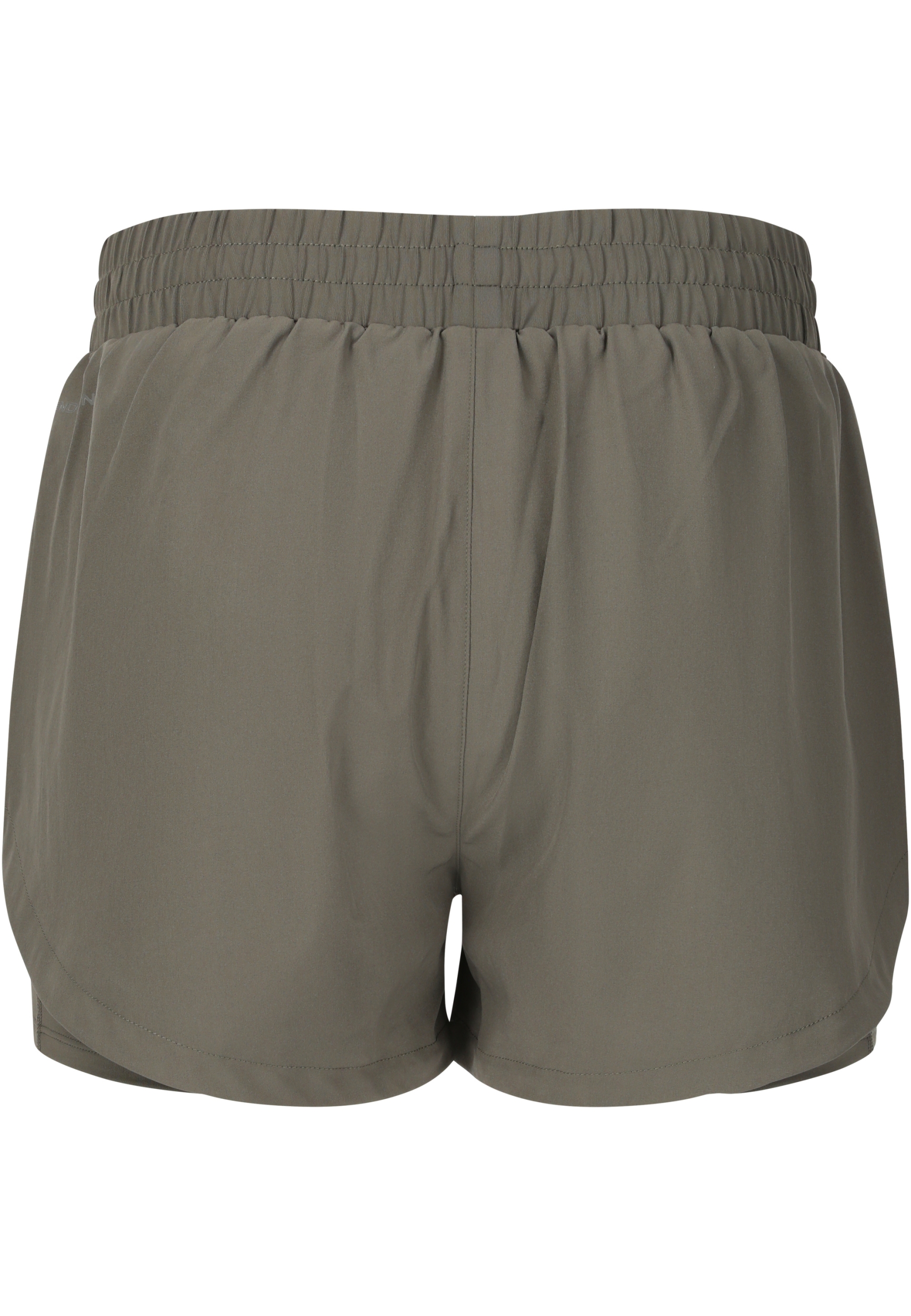 ENDURANCE Yarol W 2-in-1 Shorts GUNMETAL – Bild 2