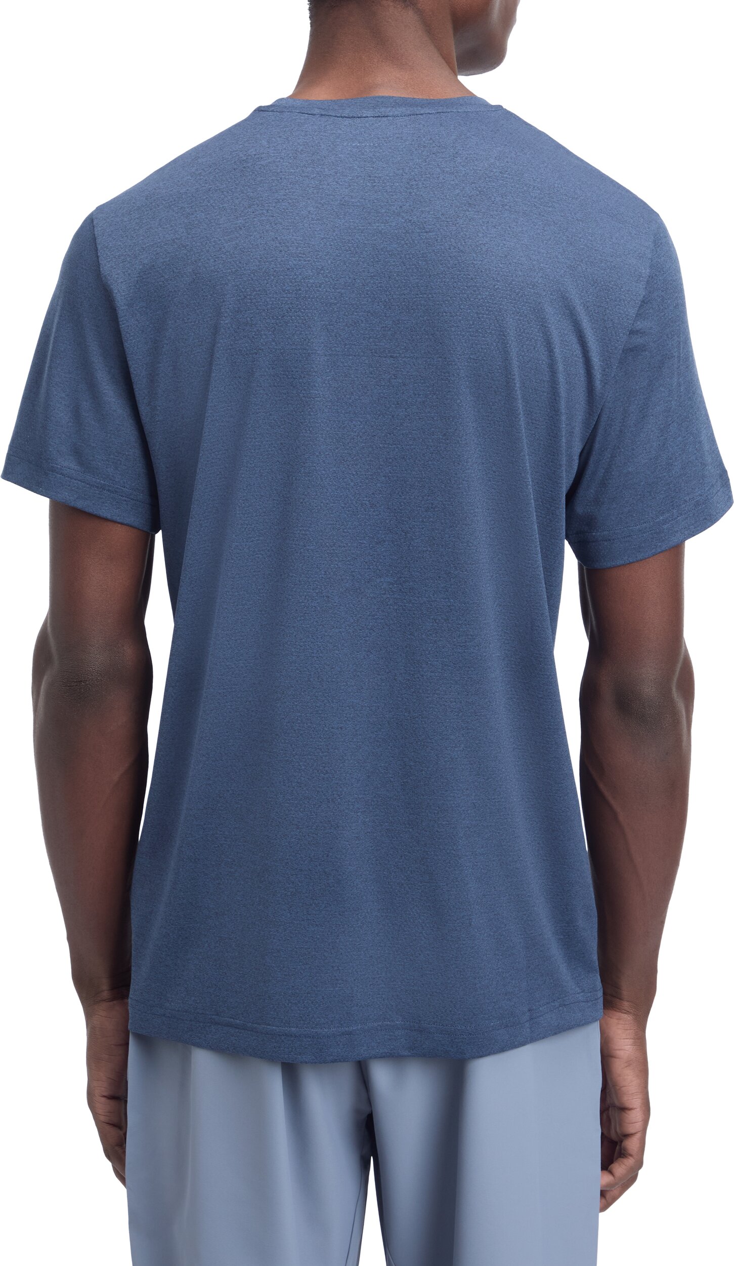 ENERGETICS He.-T-Shirt Tibo SS M MELANGE/NAVY DARK/NA – Bild 2