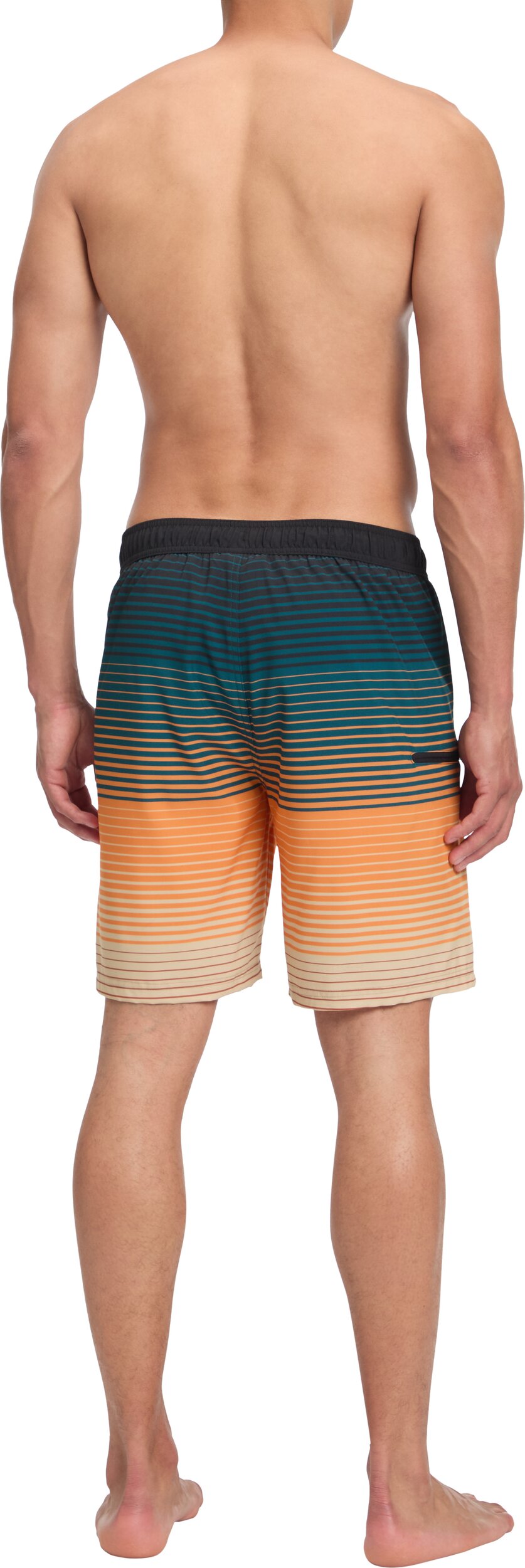 FIREFLY He.-Badeshorts Otto II M Shade Stripe GREEN DARK – Bild 2