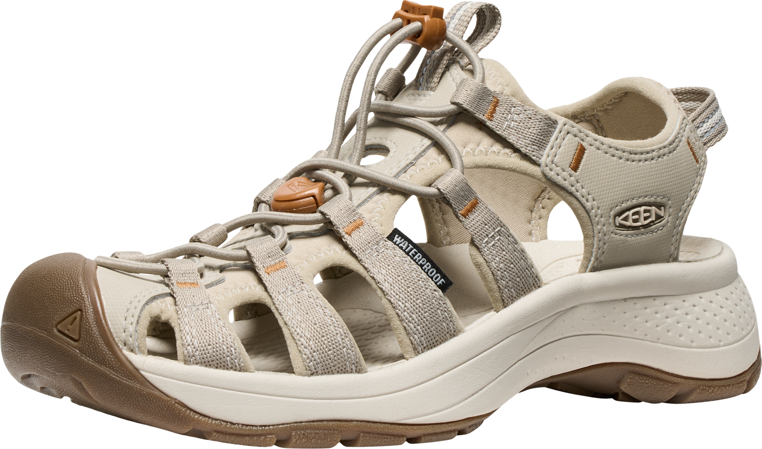 KEEN ASTORIA WEST SANDAL W-PLAZA TAUPE/ROASTE PLAZA TAUPE/ROASTED PECAN – Bild 2