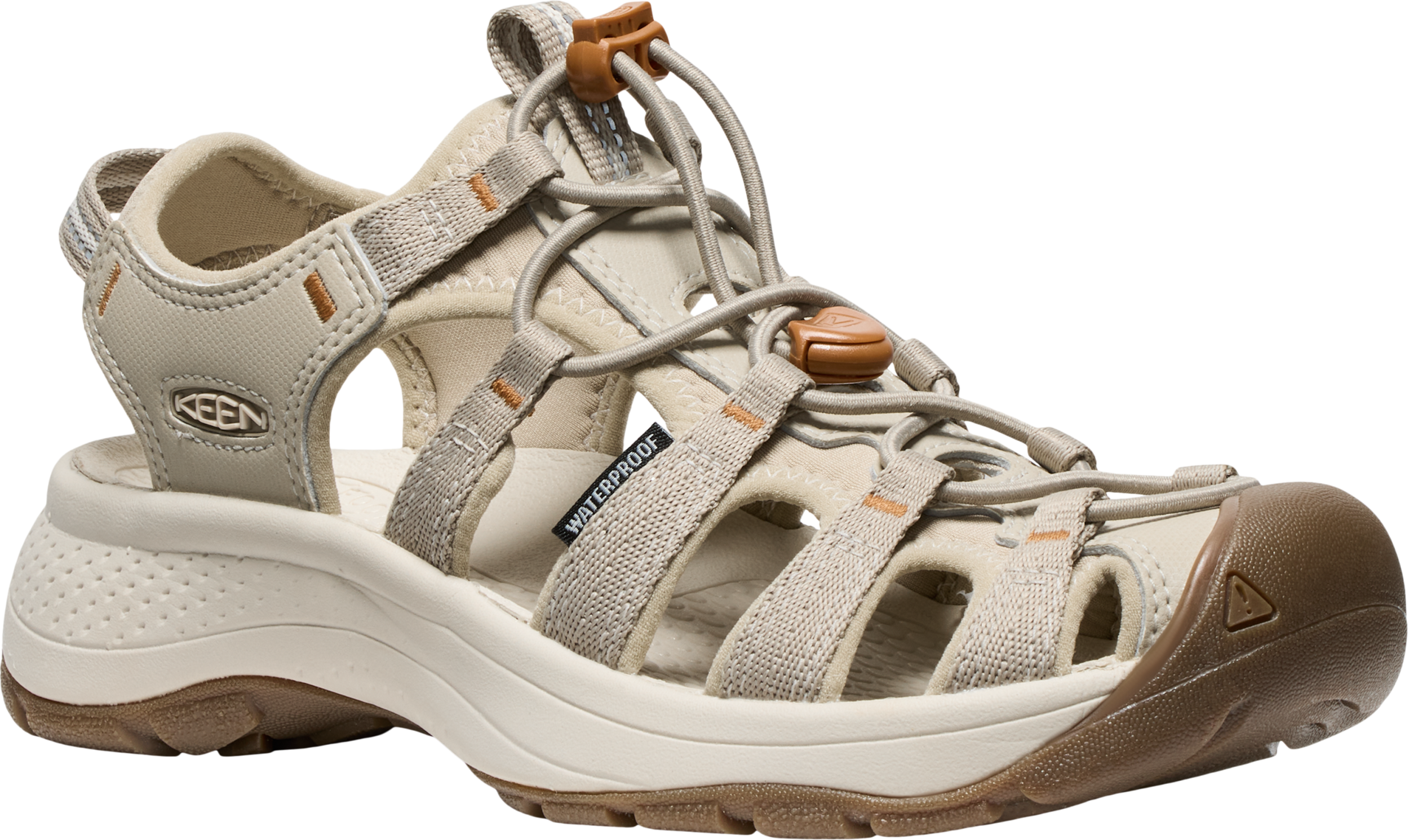KEEN ASTORIA WEST SANDAL W-PLAZA TAUPE/ROASTE PLAZA TAUPE/ROASTED PECAN – Bild 3