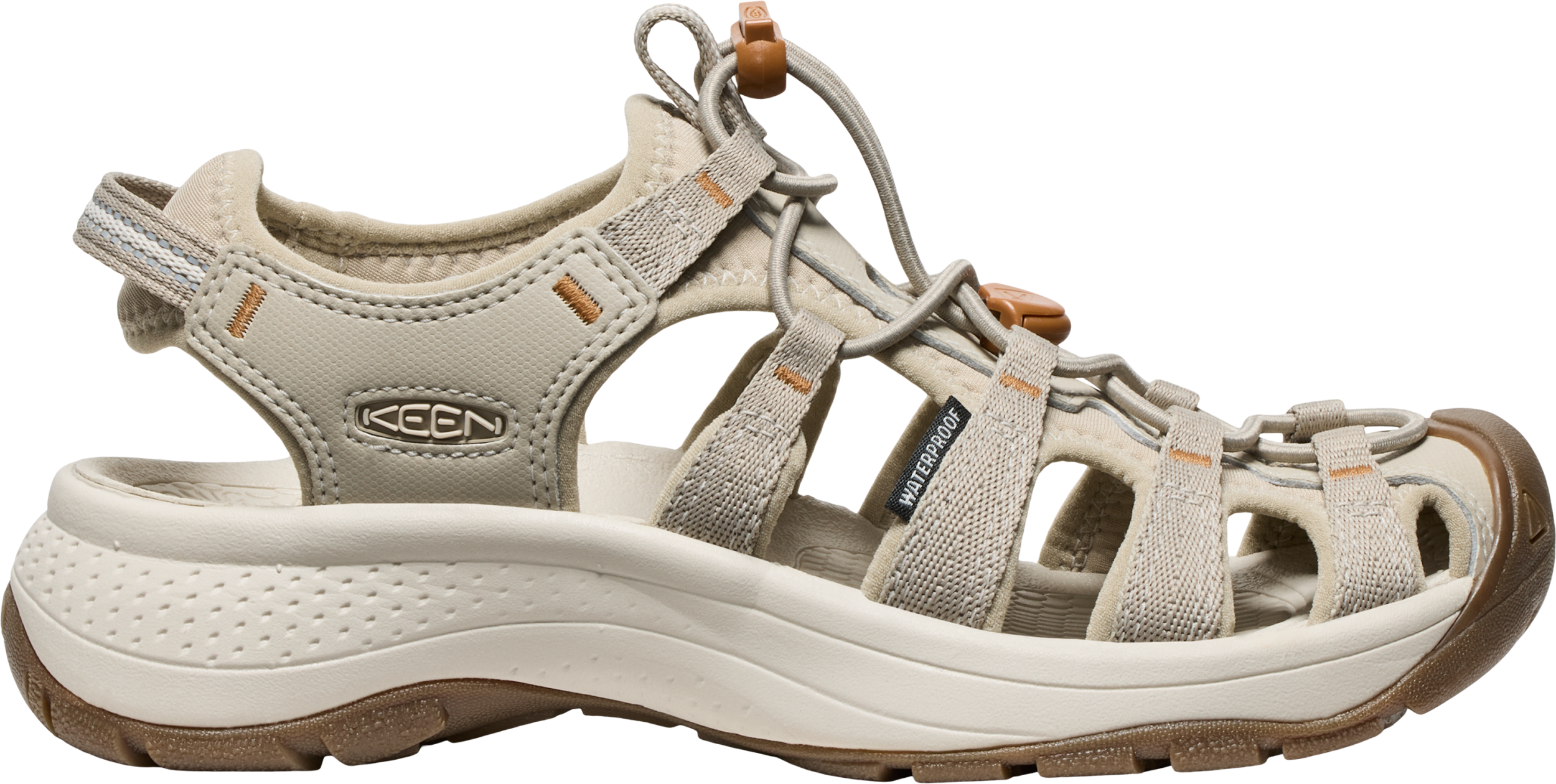 KEEN ASTORIA WEST SANDAL W-PLAZA TAUPE/ROASTE PLAZA TAUPE/ROASTED PECAN – Bild 7