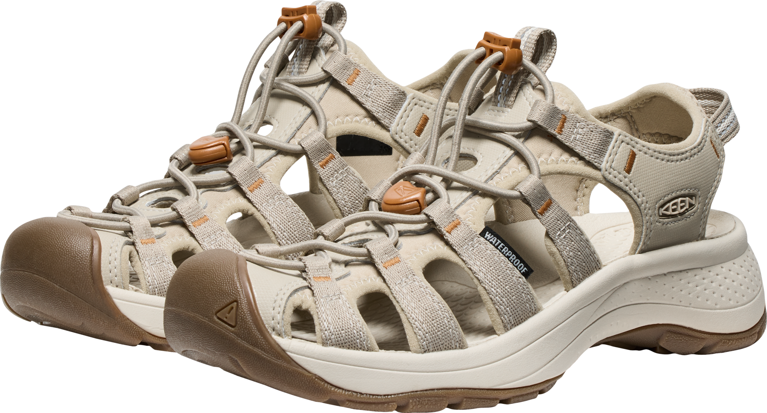 KEEN ASTORIA WEST SANDAL W-PLAZA TAUPE/ROASTE PLAZA TAUPE/ROASTED PECAN – Bild 8