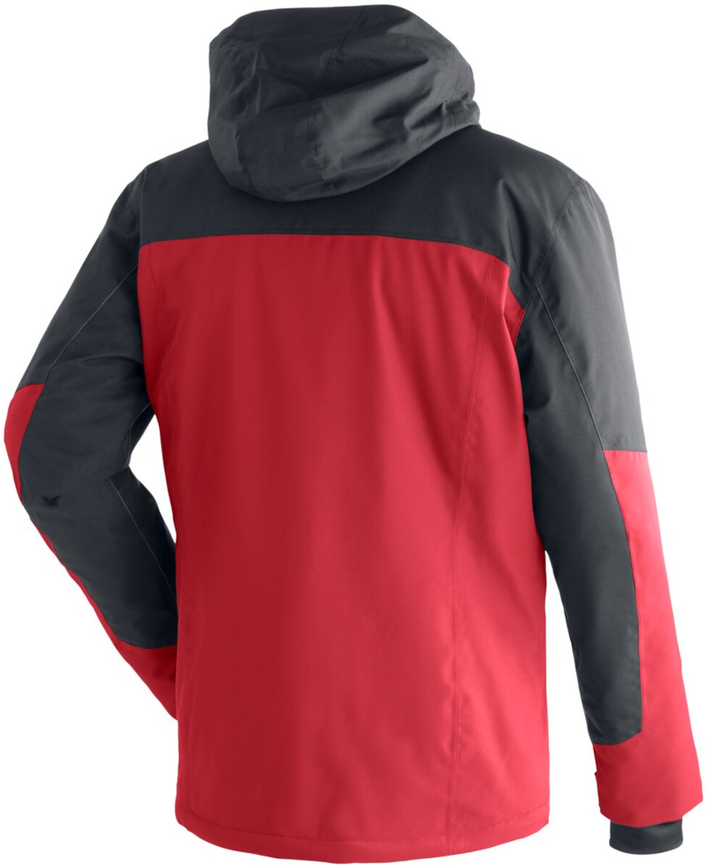 MAIER SPORTS Pajares He-Jacke mTEX el. SALSA / BLACK – Bild 2