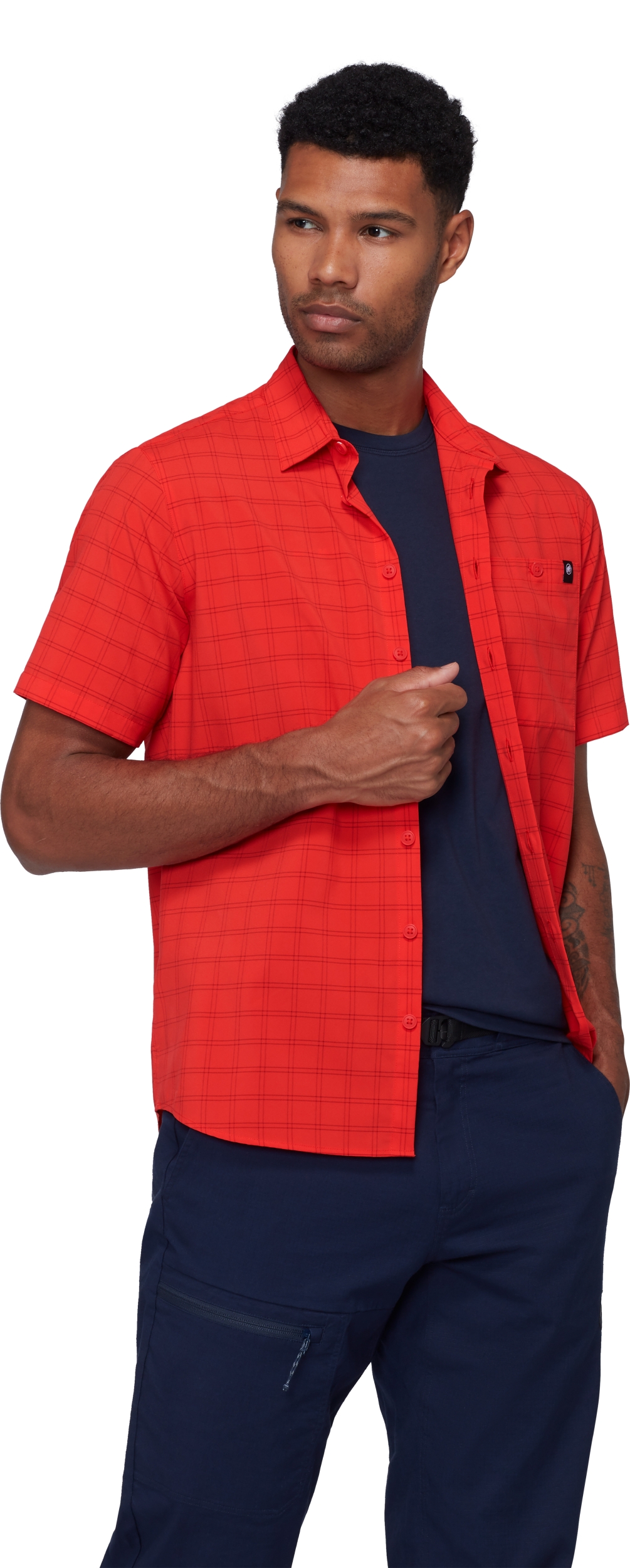 MAMMUT Lenni Shirt Men MAMMUT RED-DARK MAMMUT RED – Bild 2