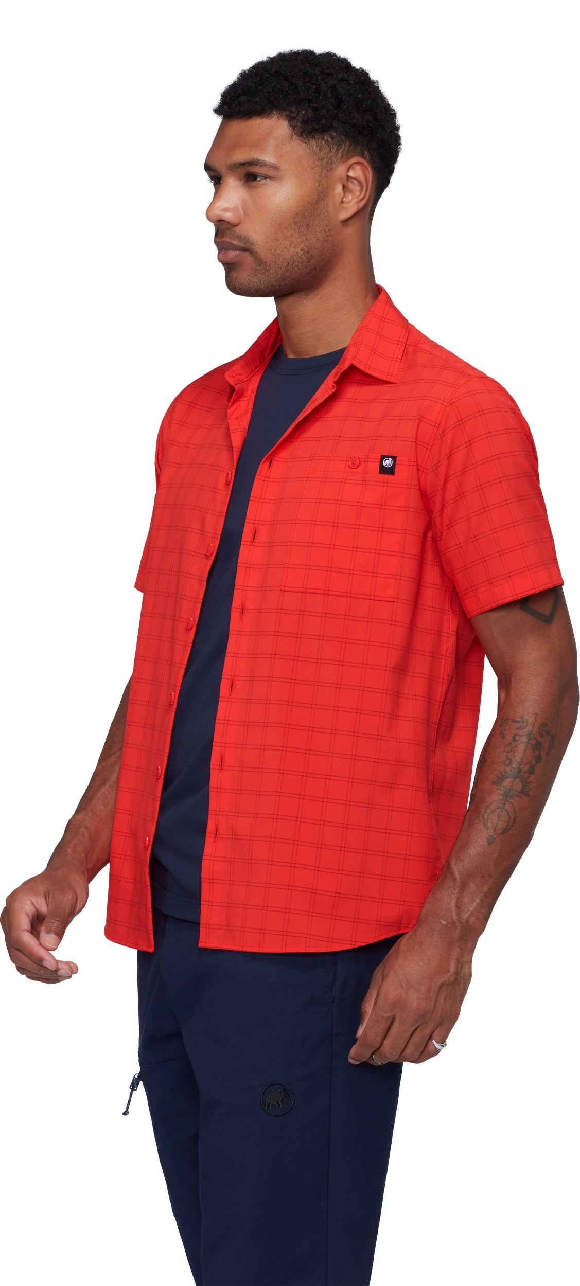 MAMMUT Lenni Shirt Men MAMMUT RED-DARK MAMMUT RED – Bild 3