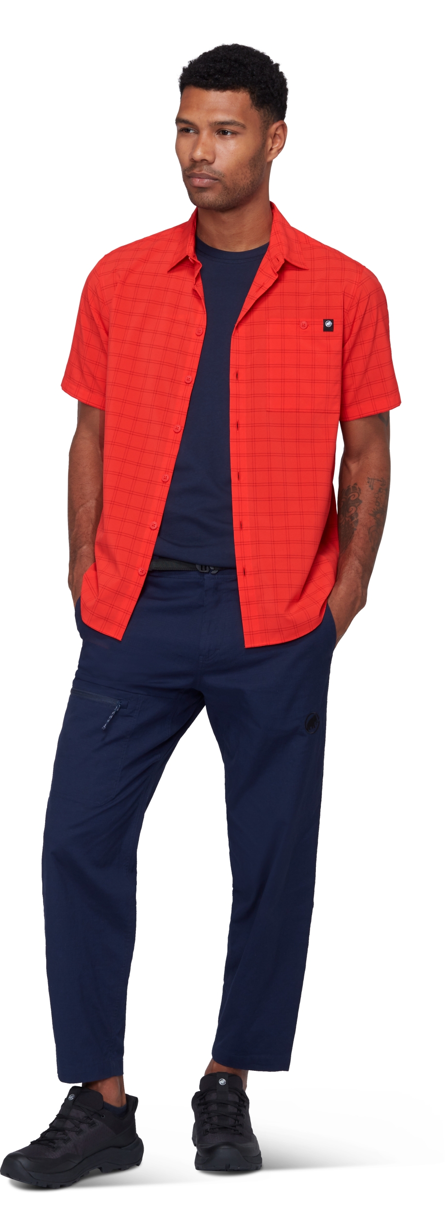 MAMMUT Lenni Shirt Men MAMMUT RED-DARK MAMMUT RED – Bild 5