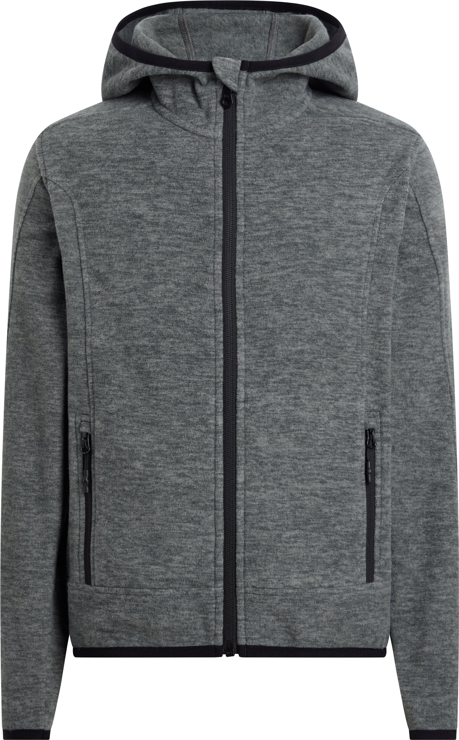 McKINLEY Ju.-Fleece-Jacke Choco FZ HD FL B MELANGE/ANTHRACITE/A