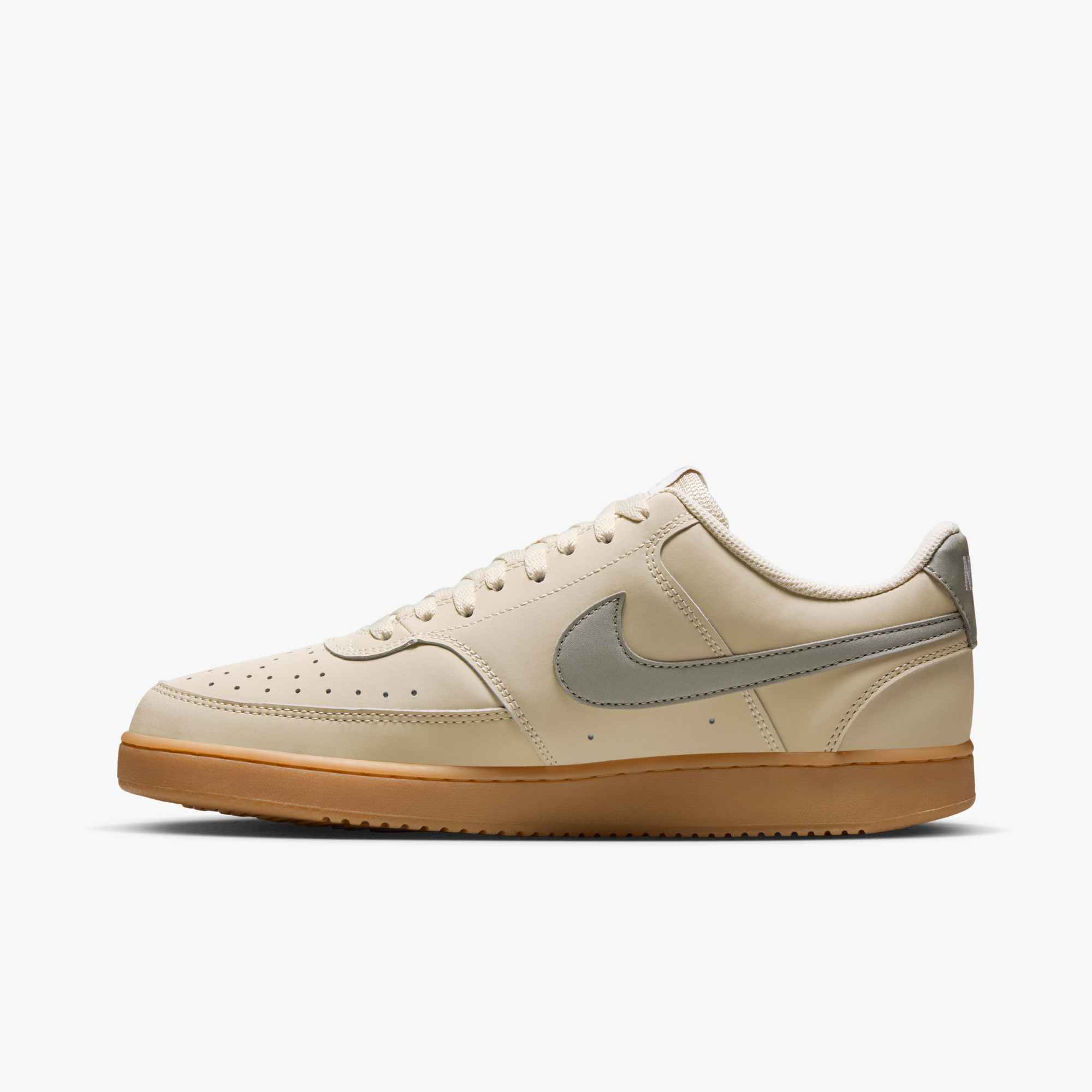 NIKE NIKE COURT VISION LO V2 NBK LT KHAKI/SPRUCE FOG-GUM LIGHT – Bild 5