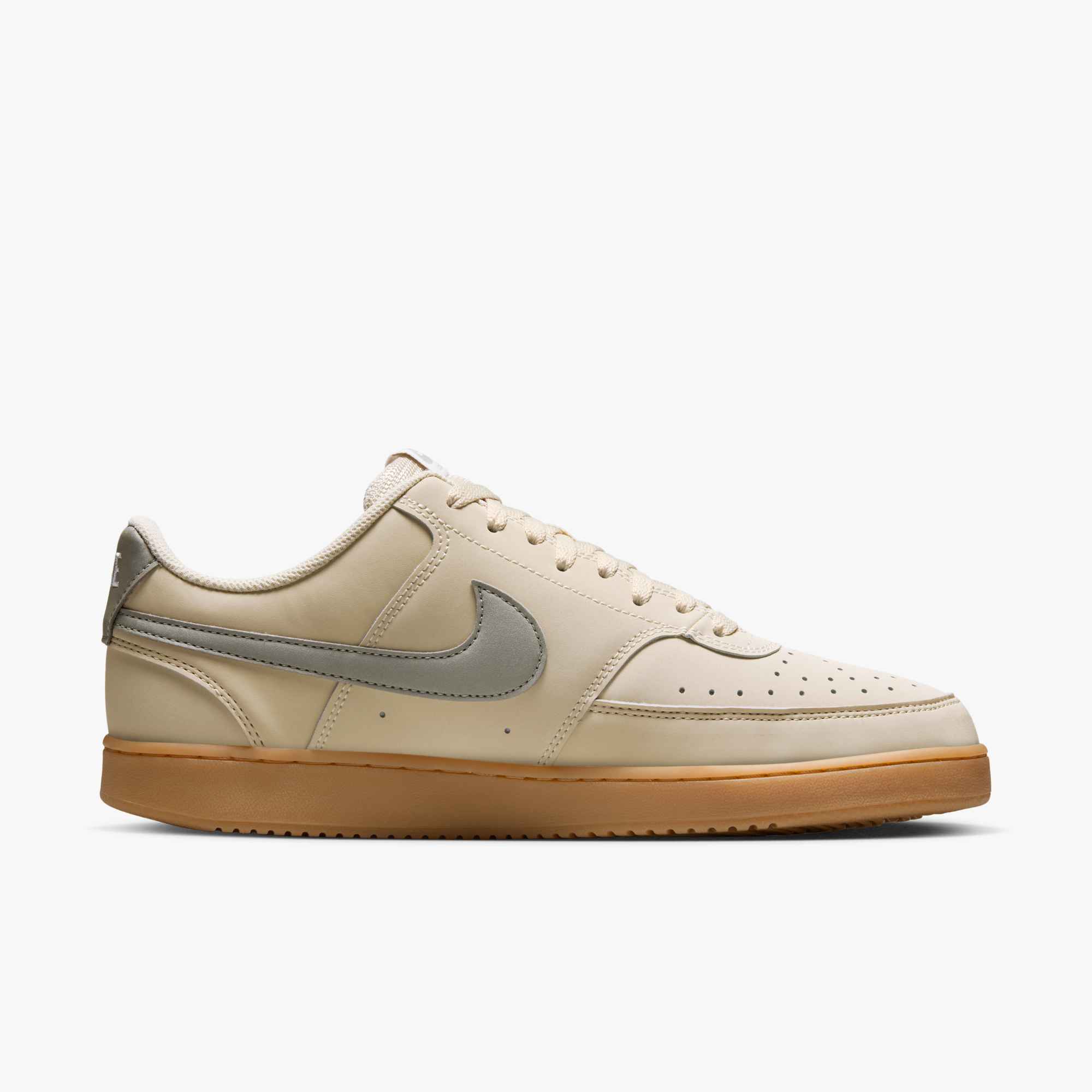 NIKE NIKE COURT VISION LO V2 NBK LT KHAKI/SPRUCE FOG-GUM LIGHT – Bild 6